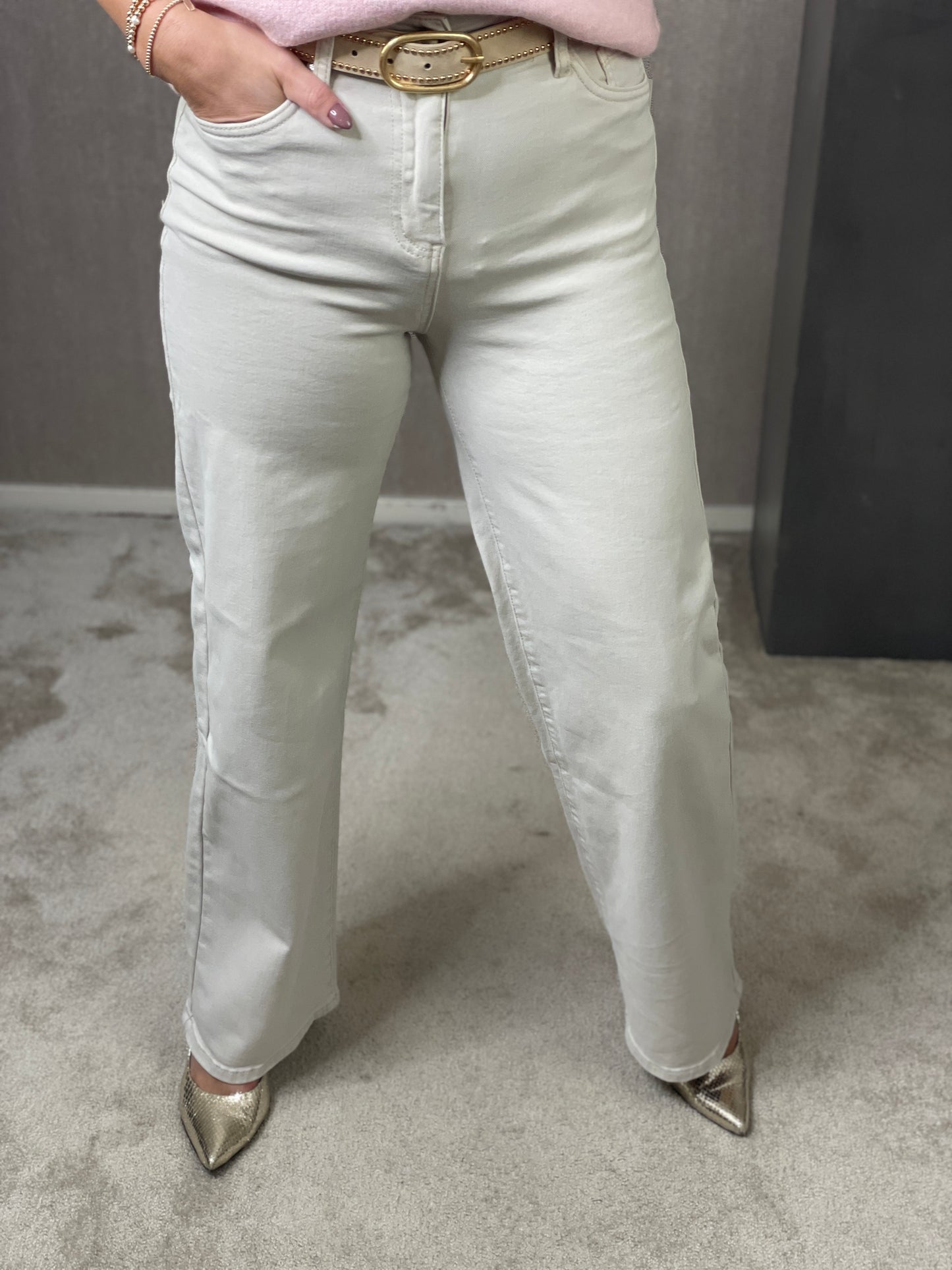 Wide leg Goodies zand
