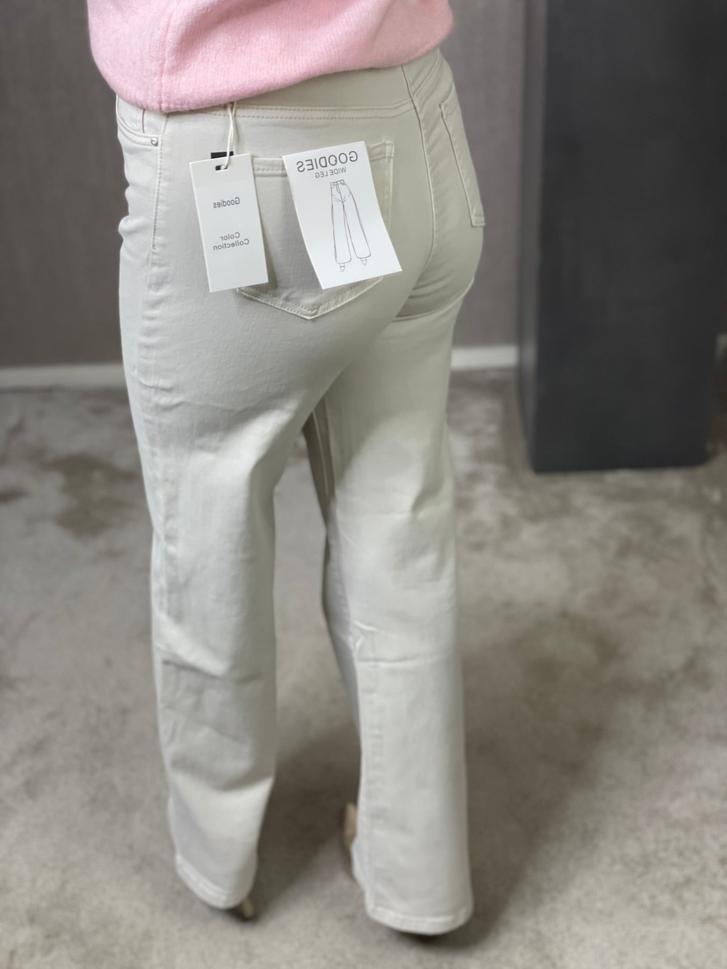 Wide leg Goodies zand