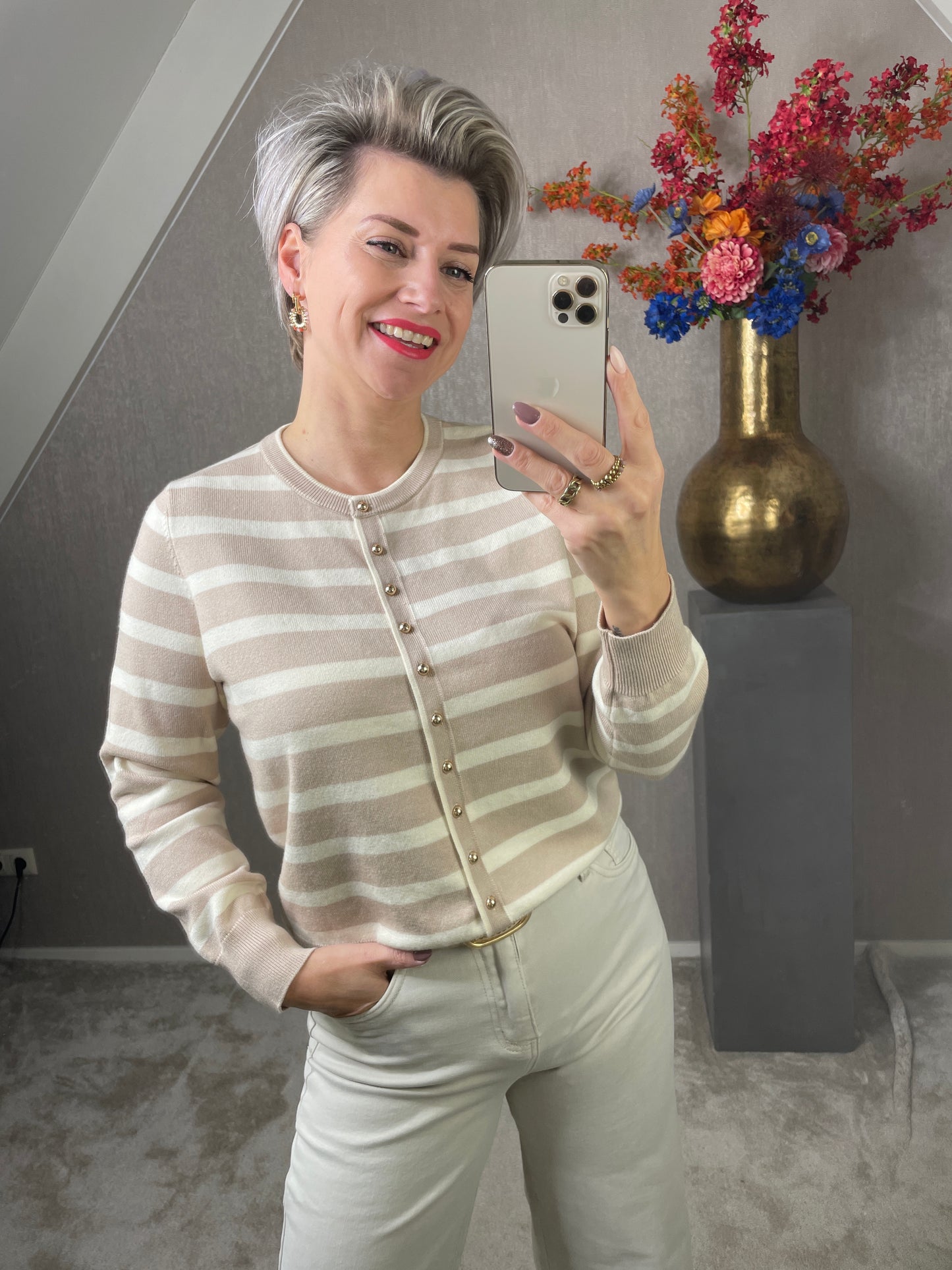 Vest Eline beige