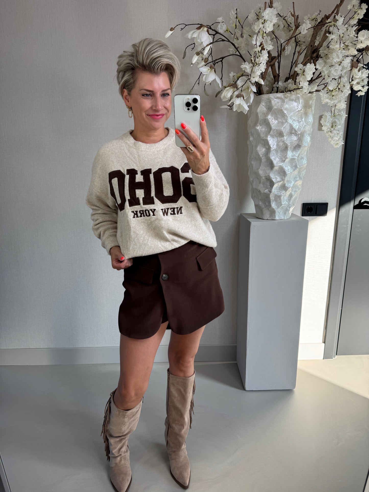 Trui Soho brown