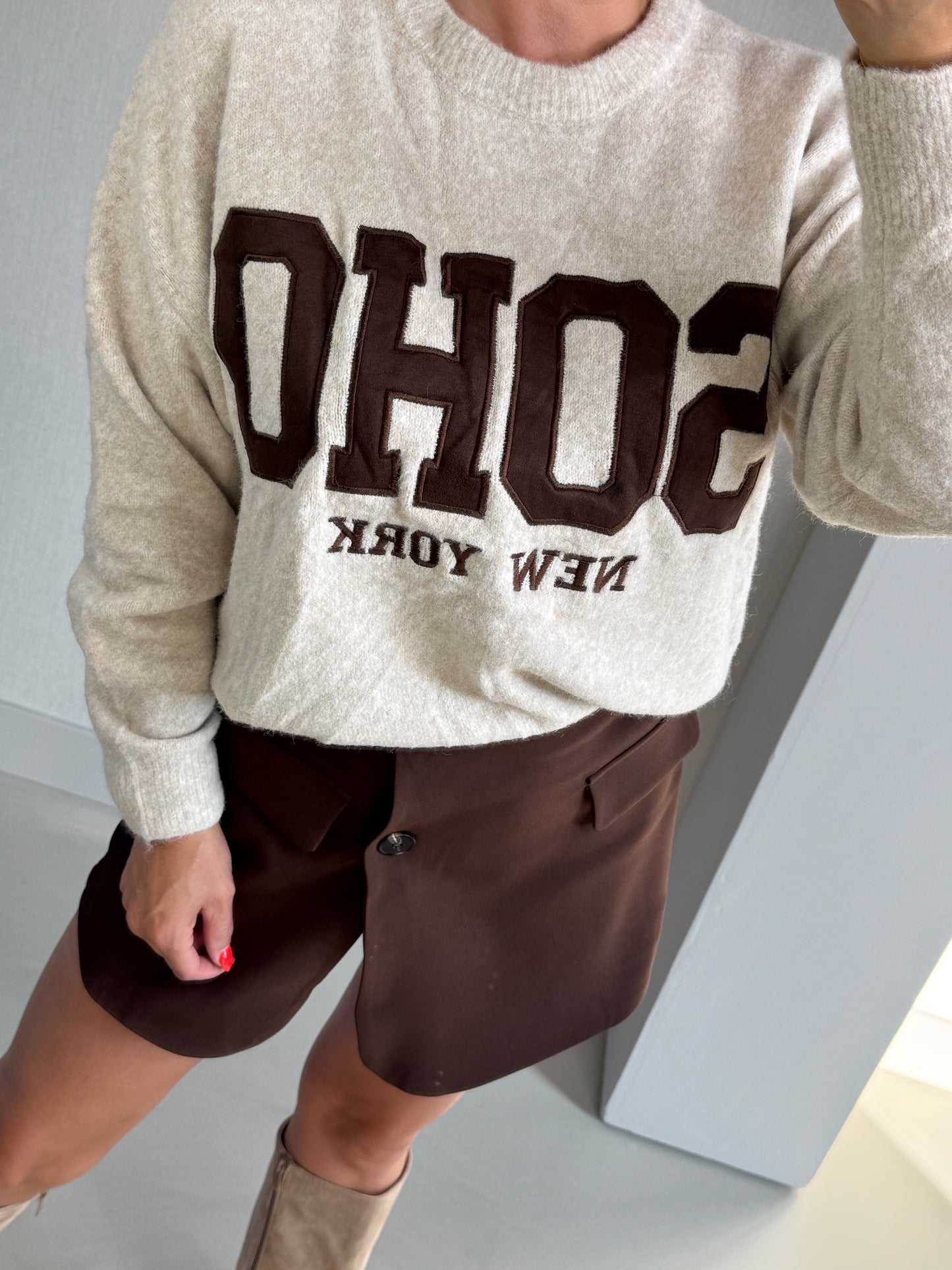 Trui Soho brown