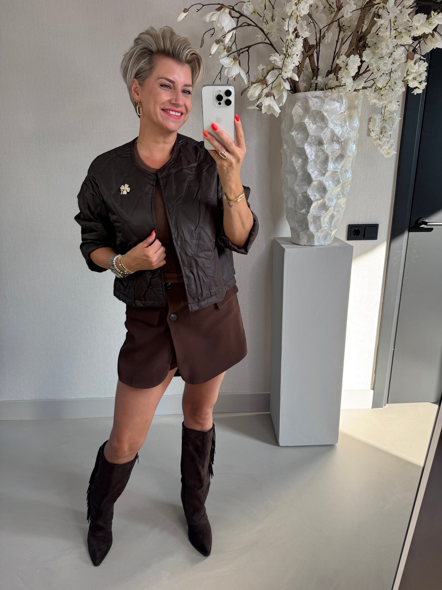 Jas Vlinder bruin
