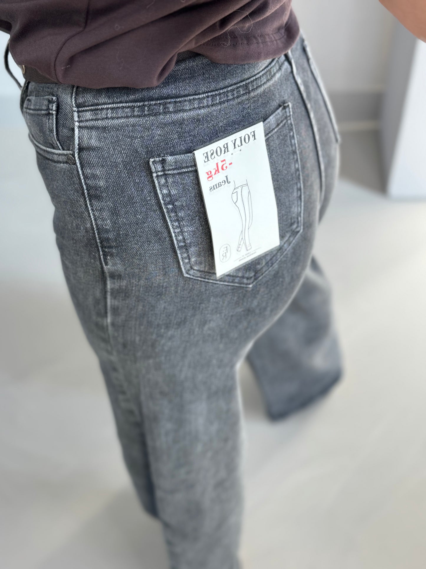 Wide leg grey