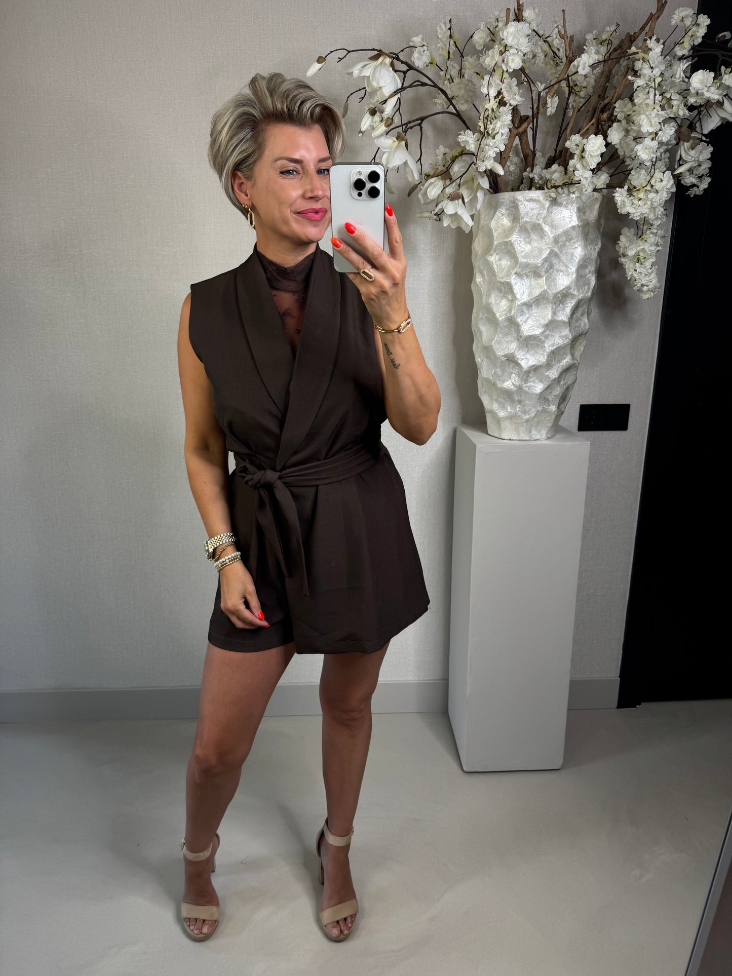 Jumpsuit Sofie bruin