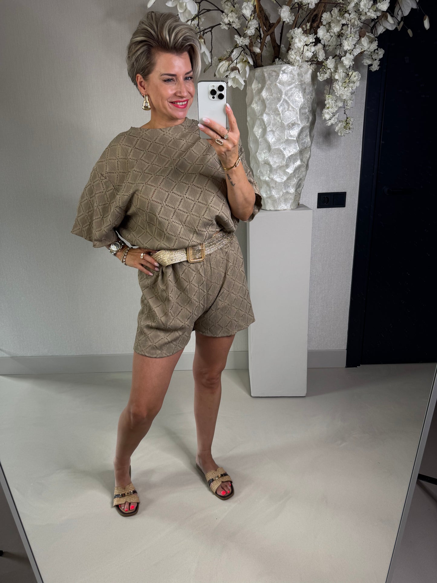 Comfy set taupe