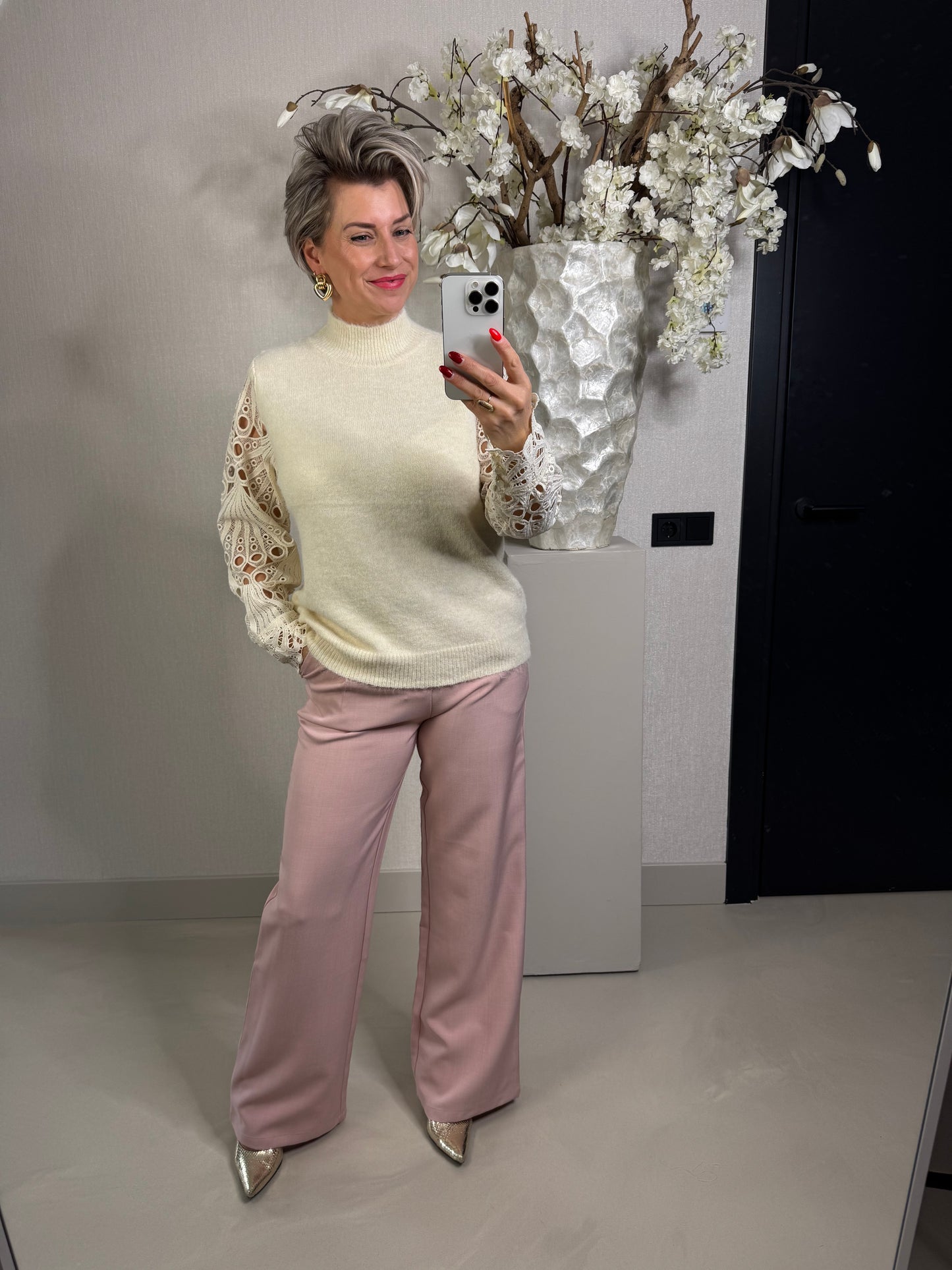 Trui Iris beige