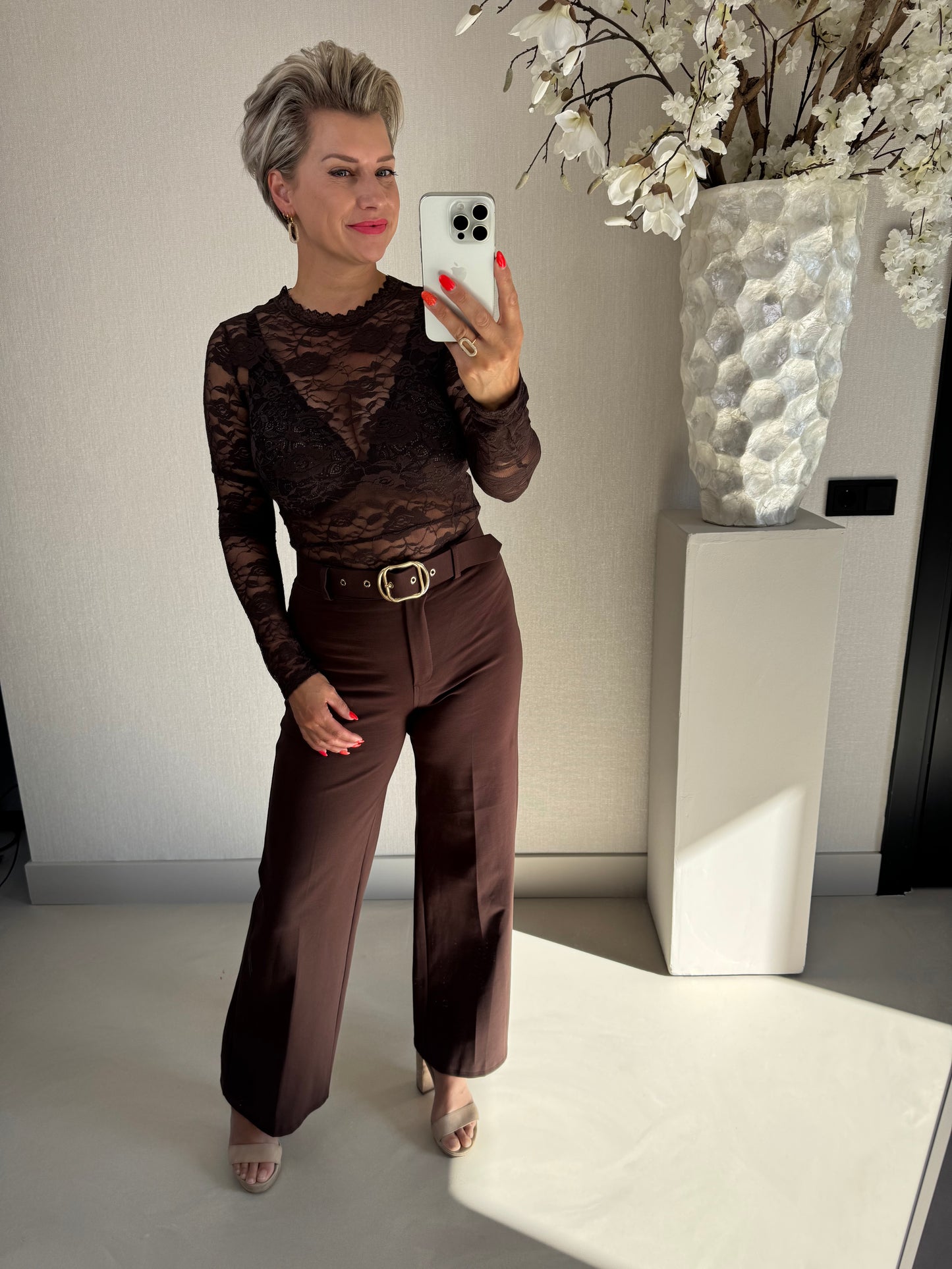 Pantalon ceintuur
