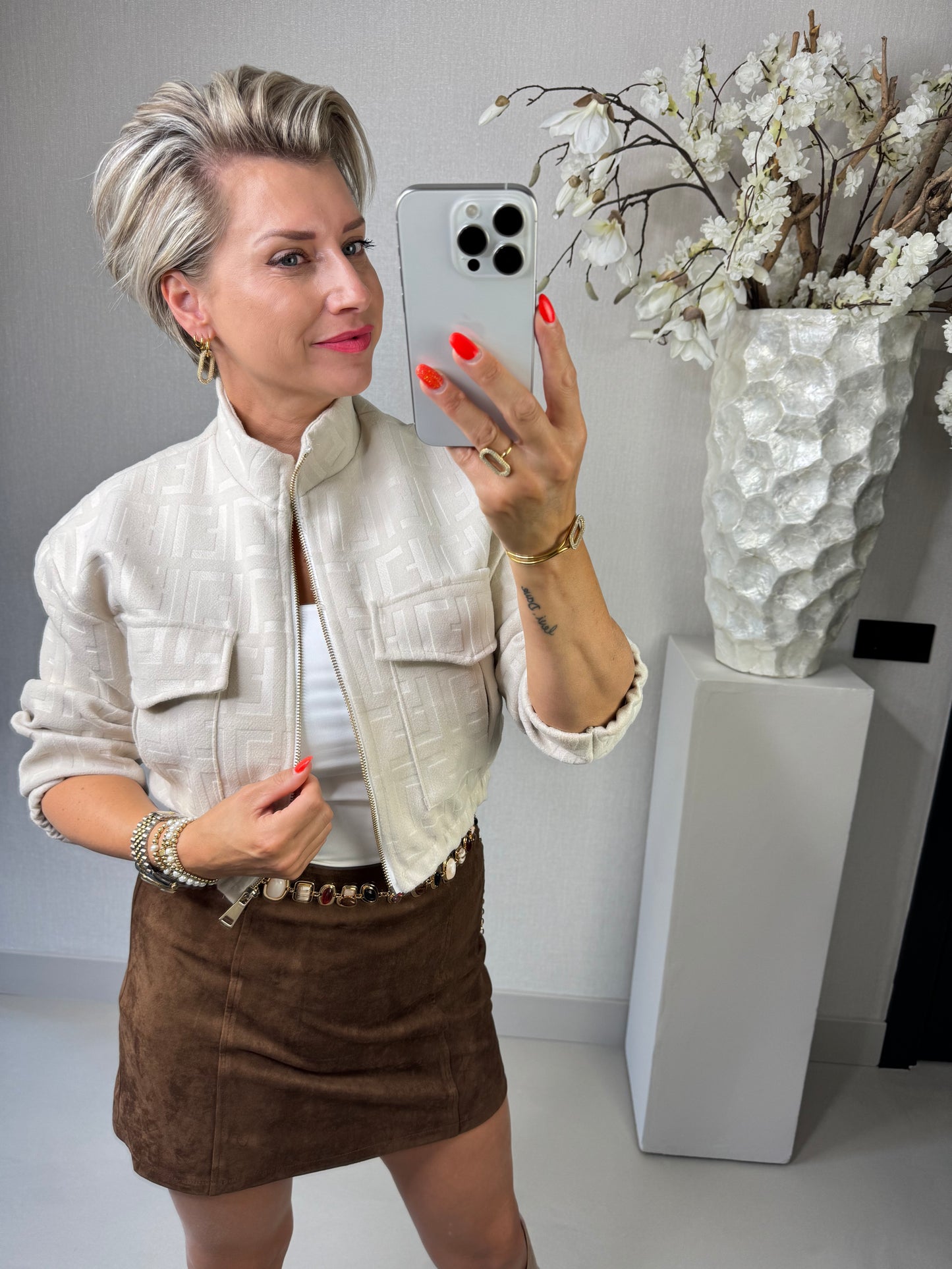 Jas Chloè beige
