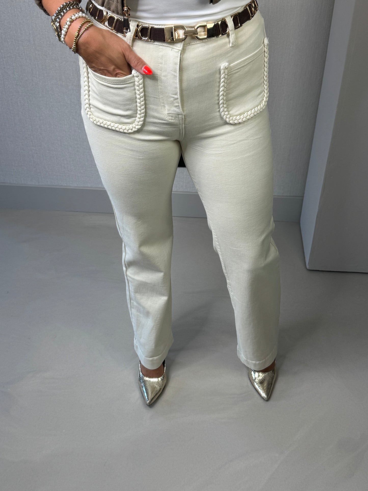 Jeans Maya beige