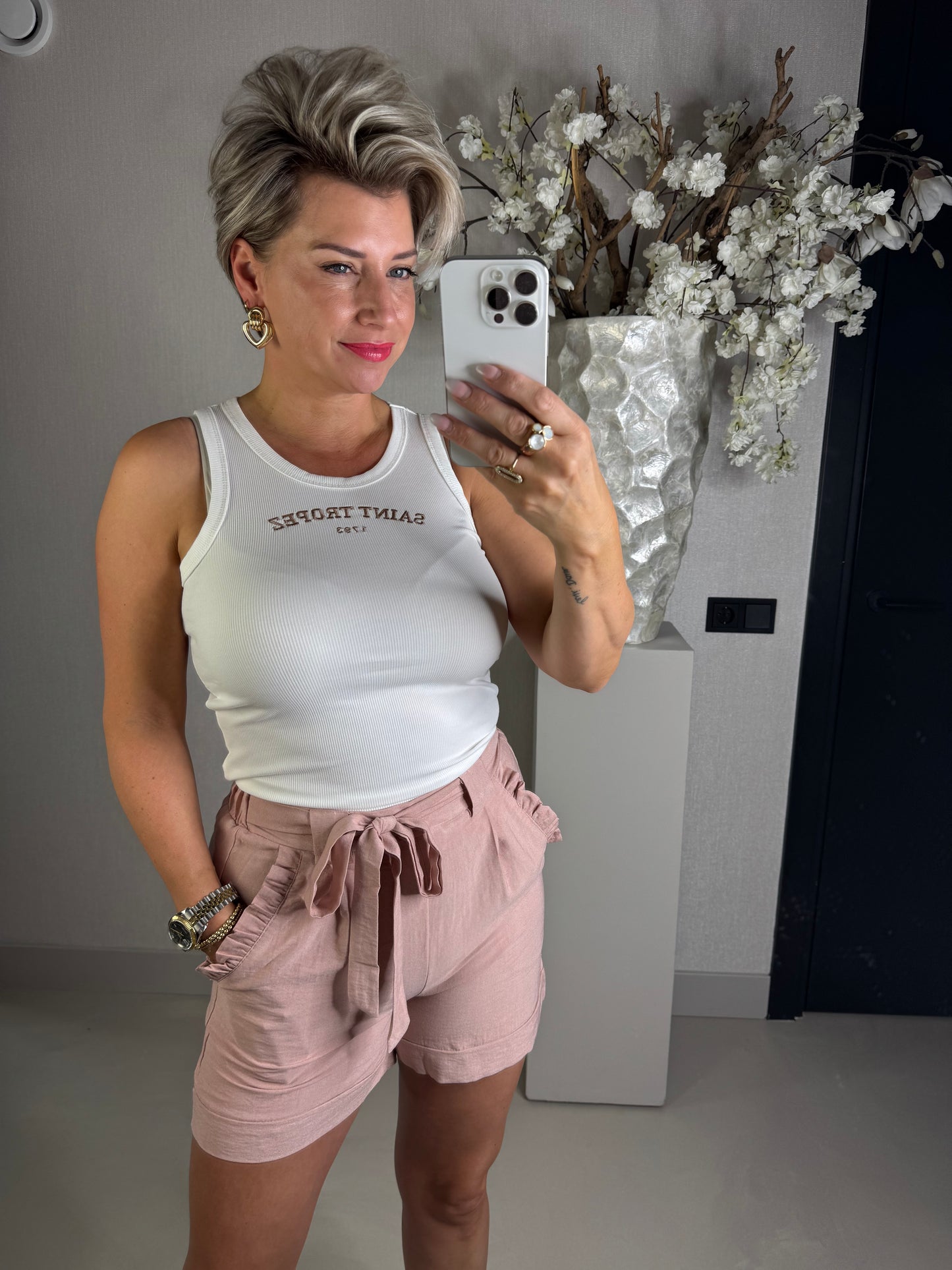 Top Saint Tropez ribstof