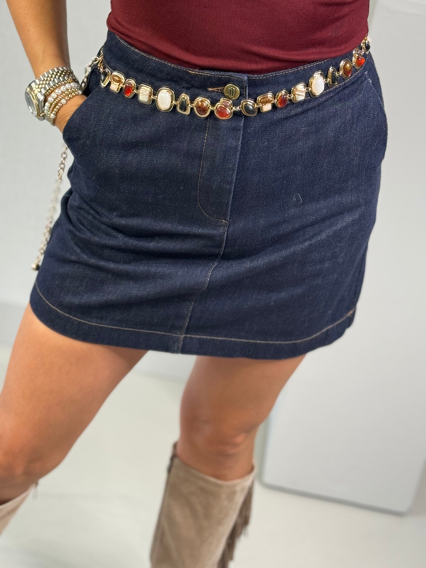 Rok jeans