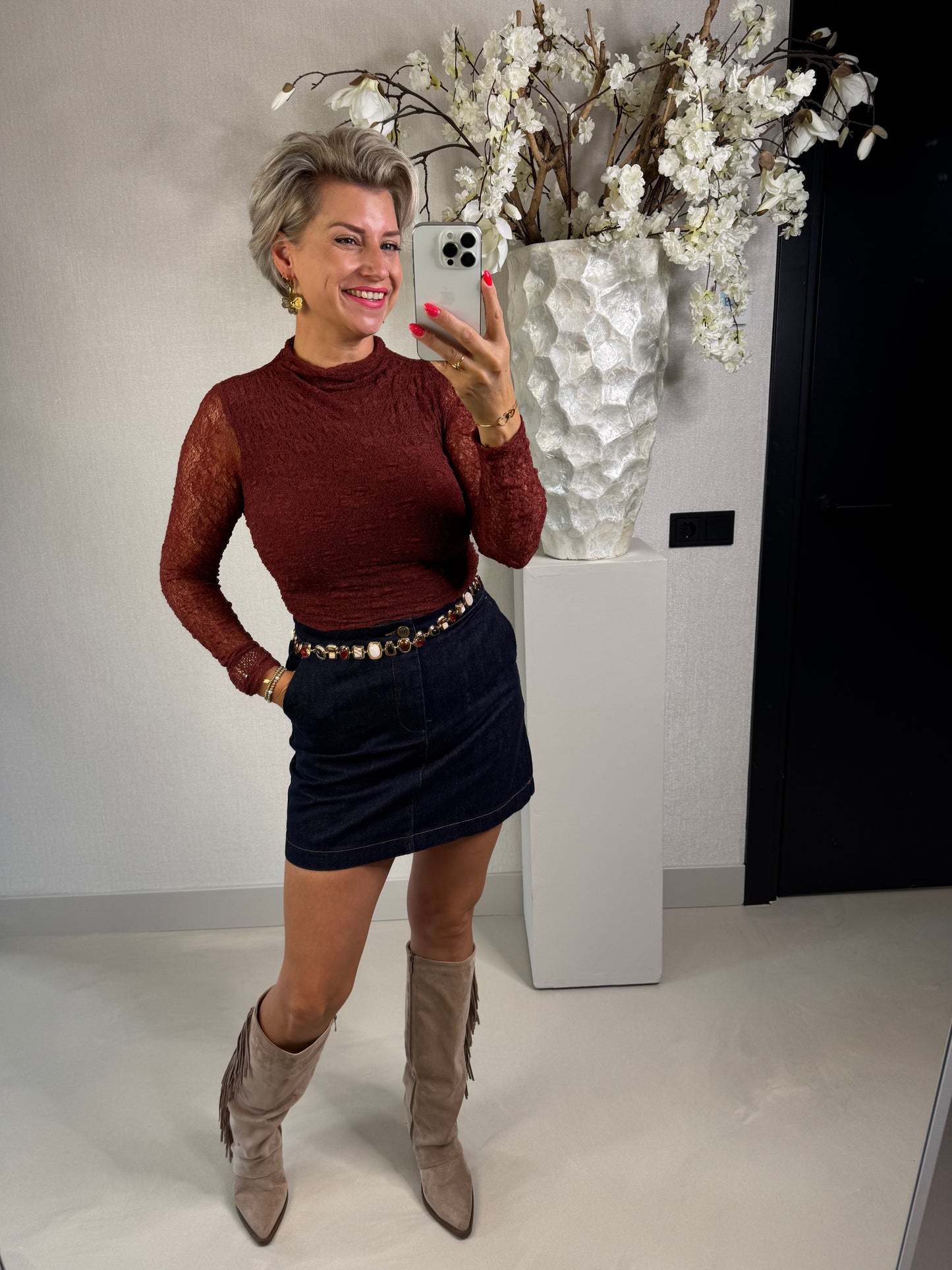 Rok jeans