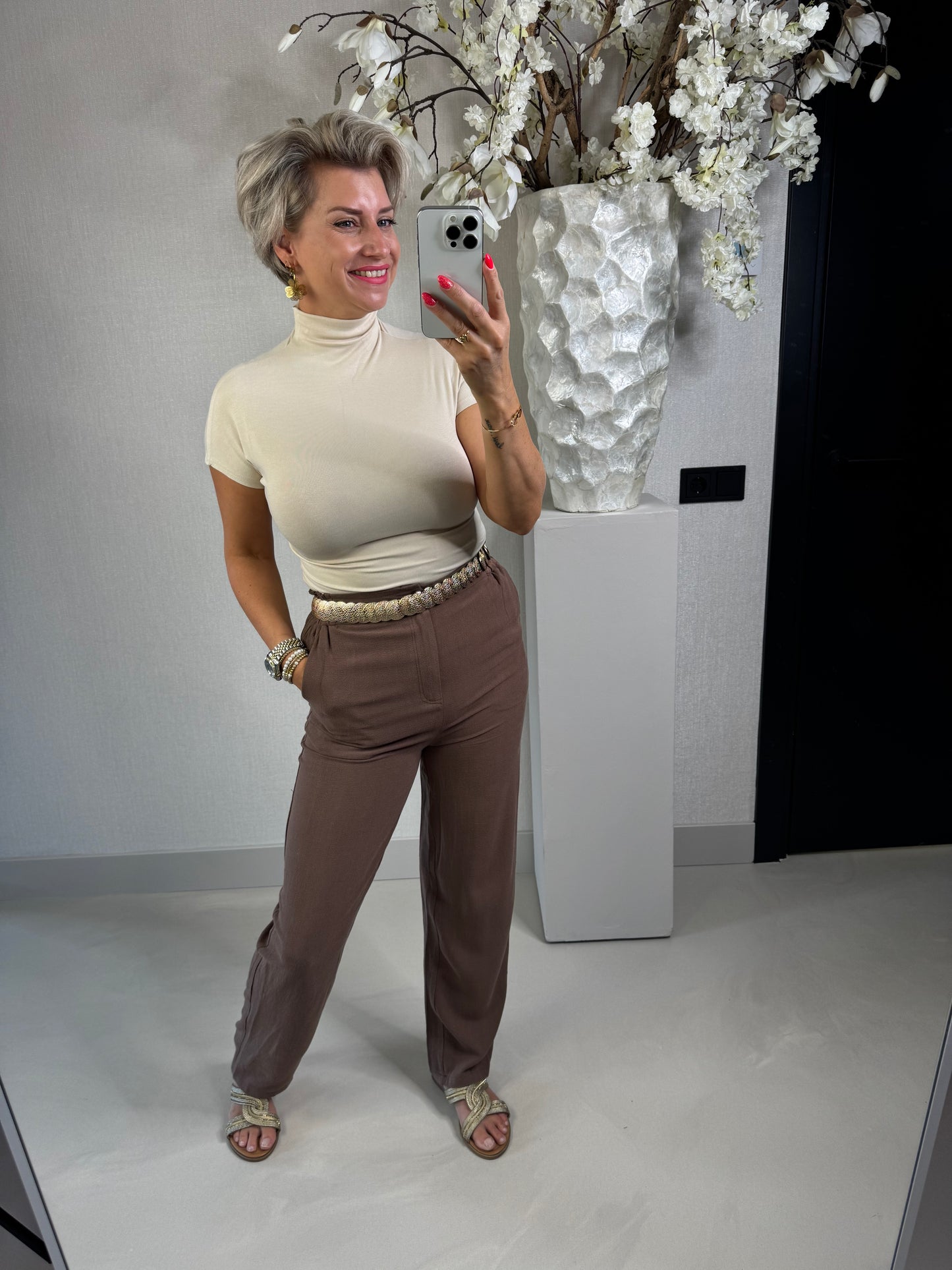 Top Shayna beige