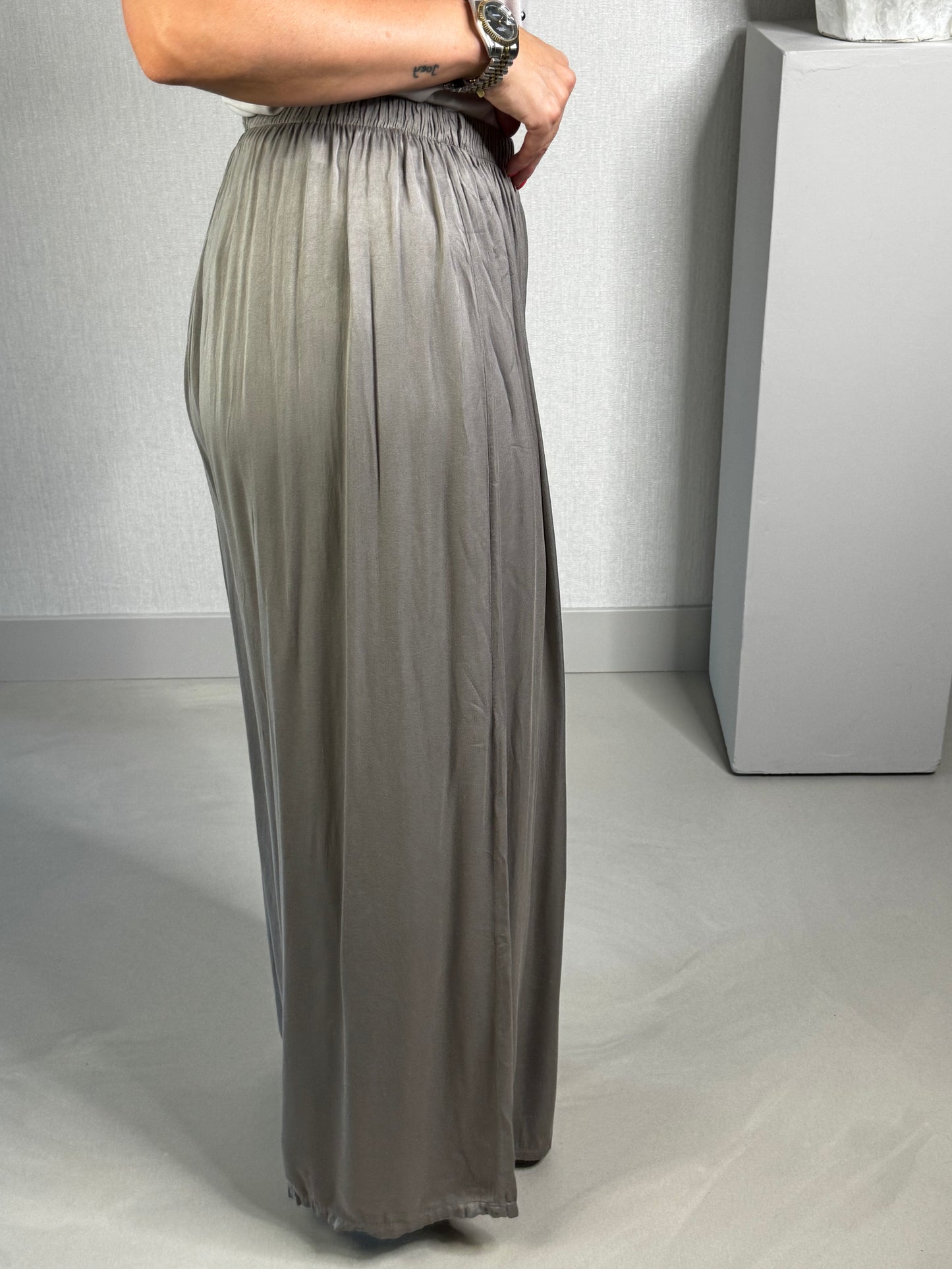 Wide leg comfy broek