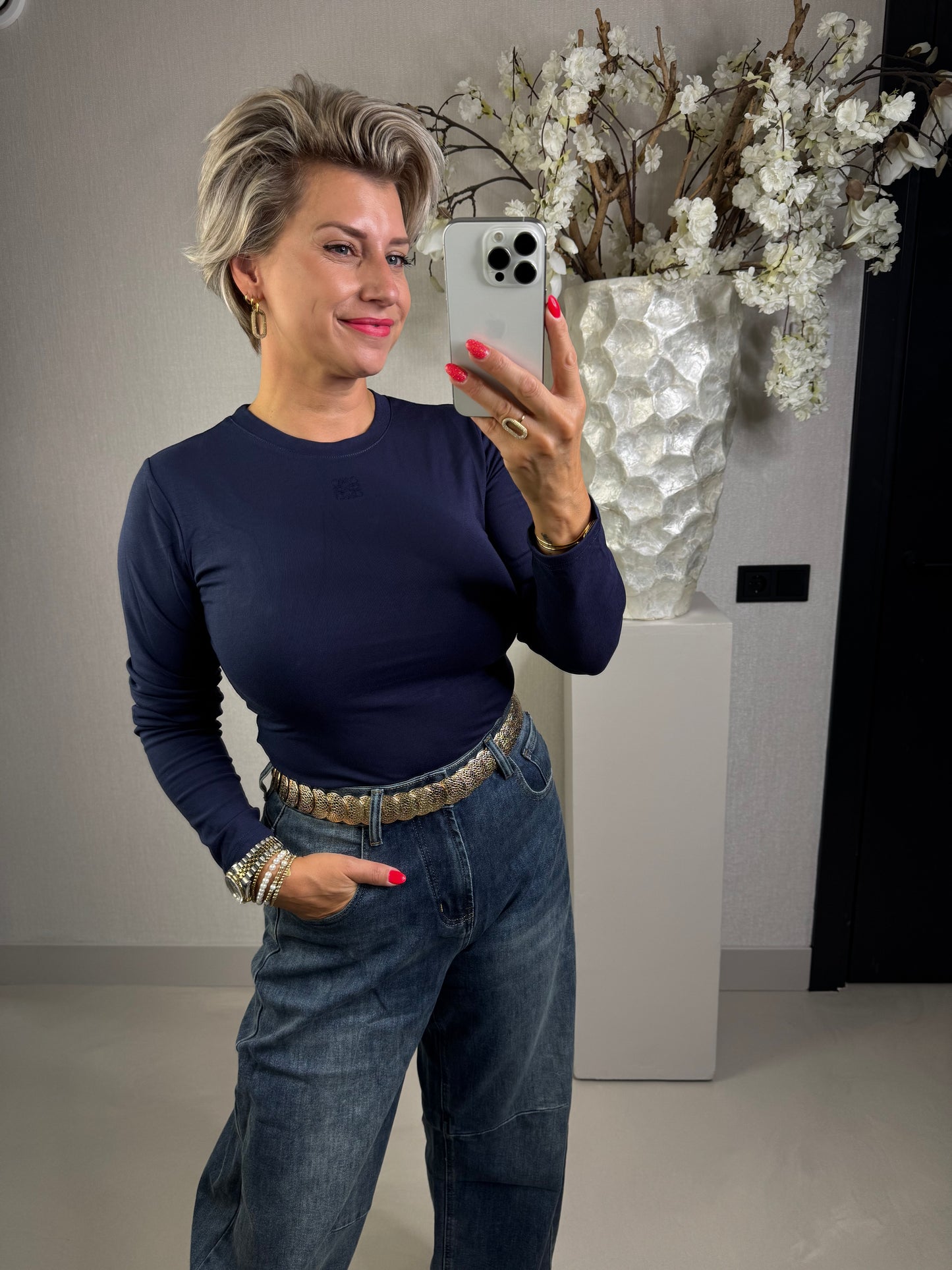 Top Faith bleu