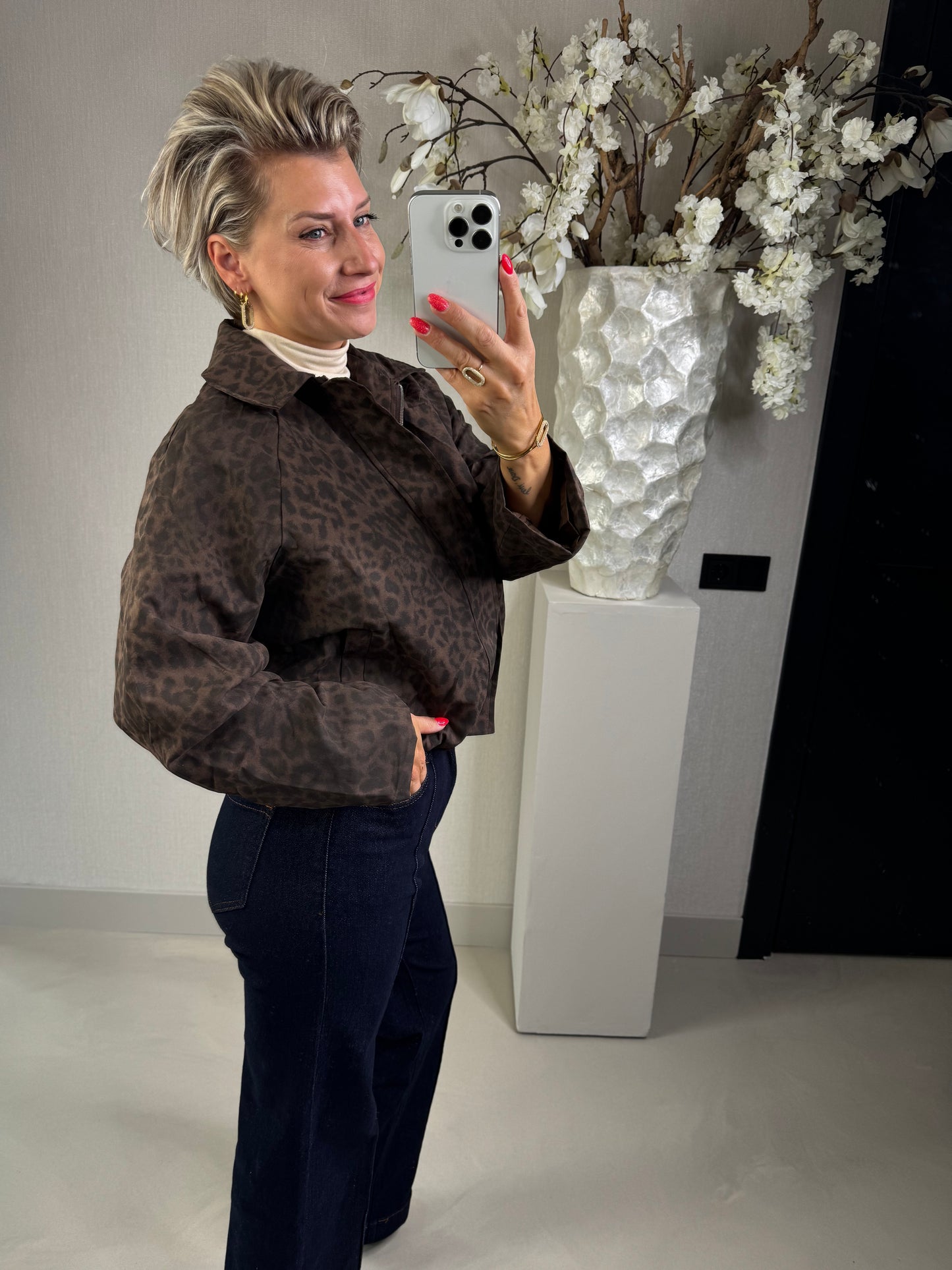 Jasje panter look