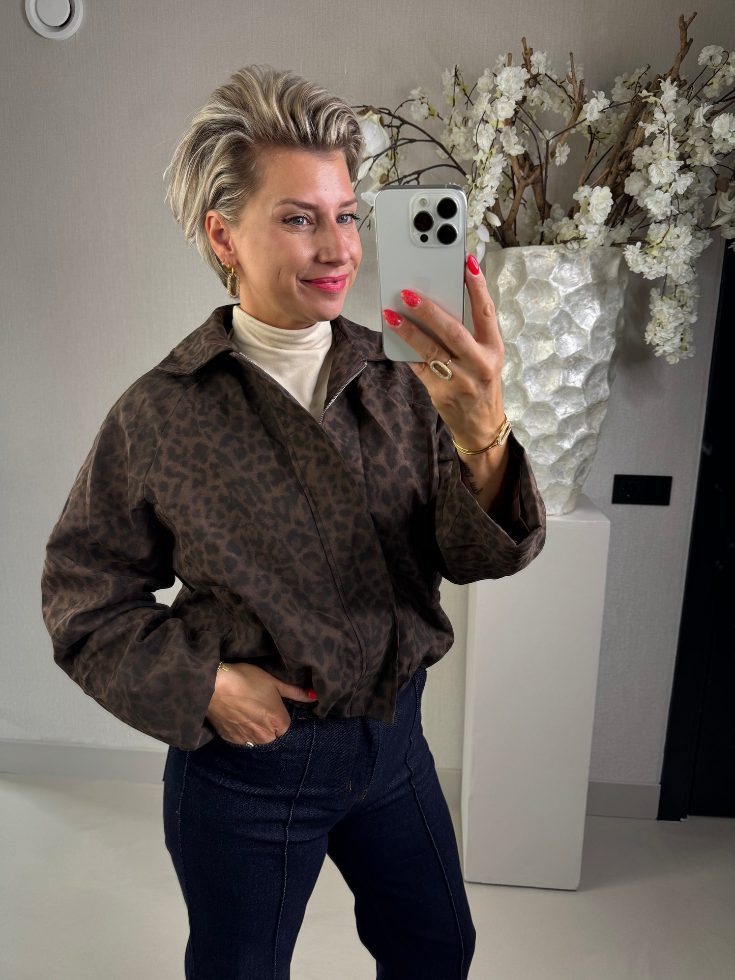 Jasje panter look