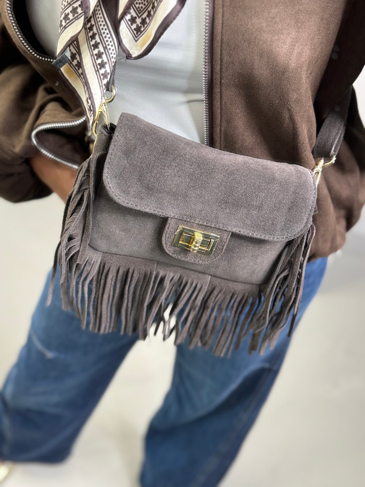 Tas fringe choco