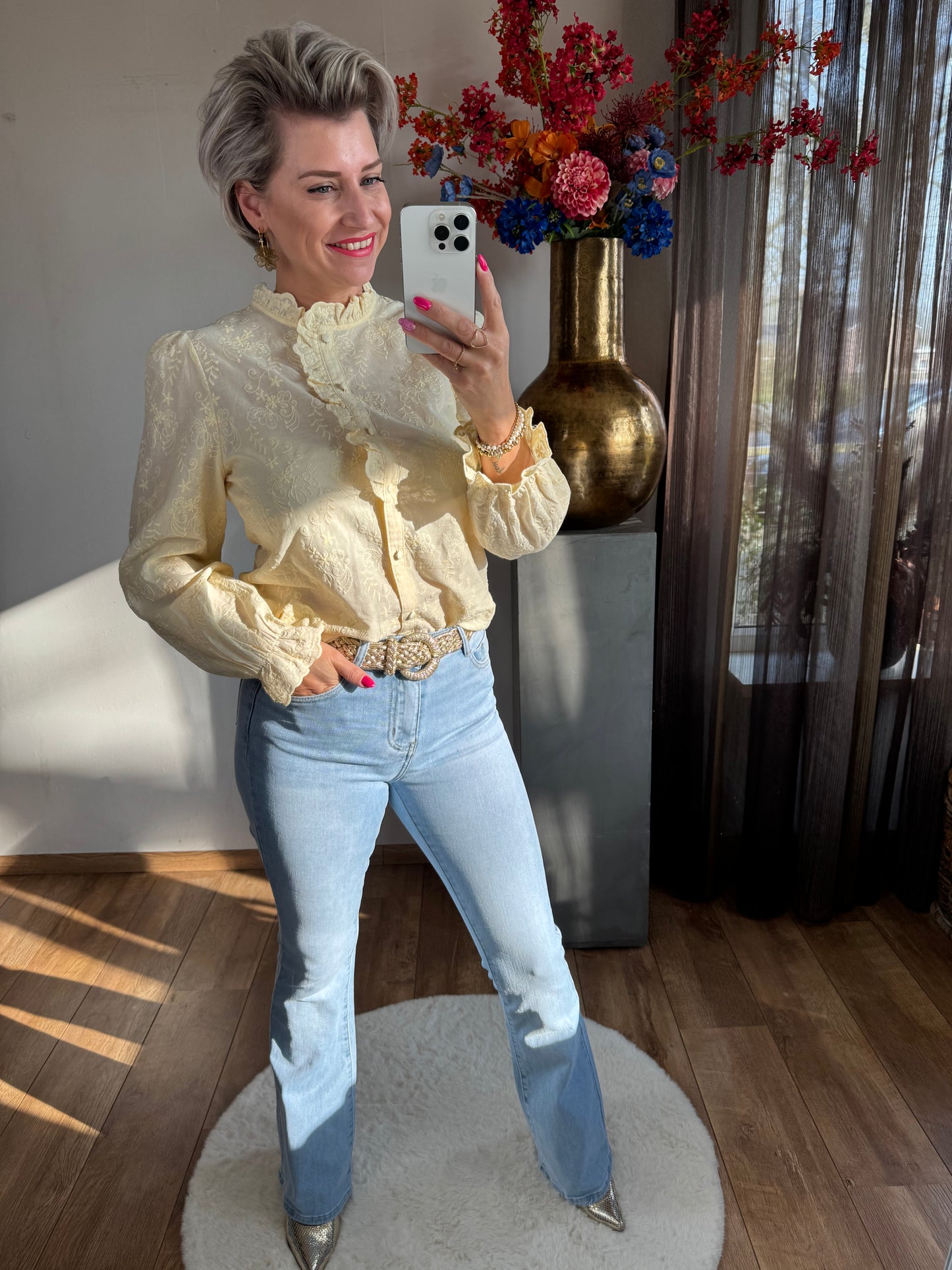 Jeans flared Hello Miss