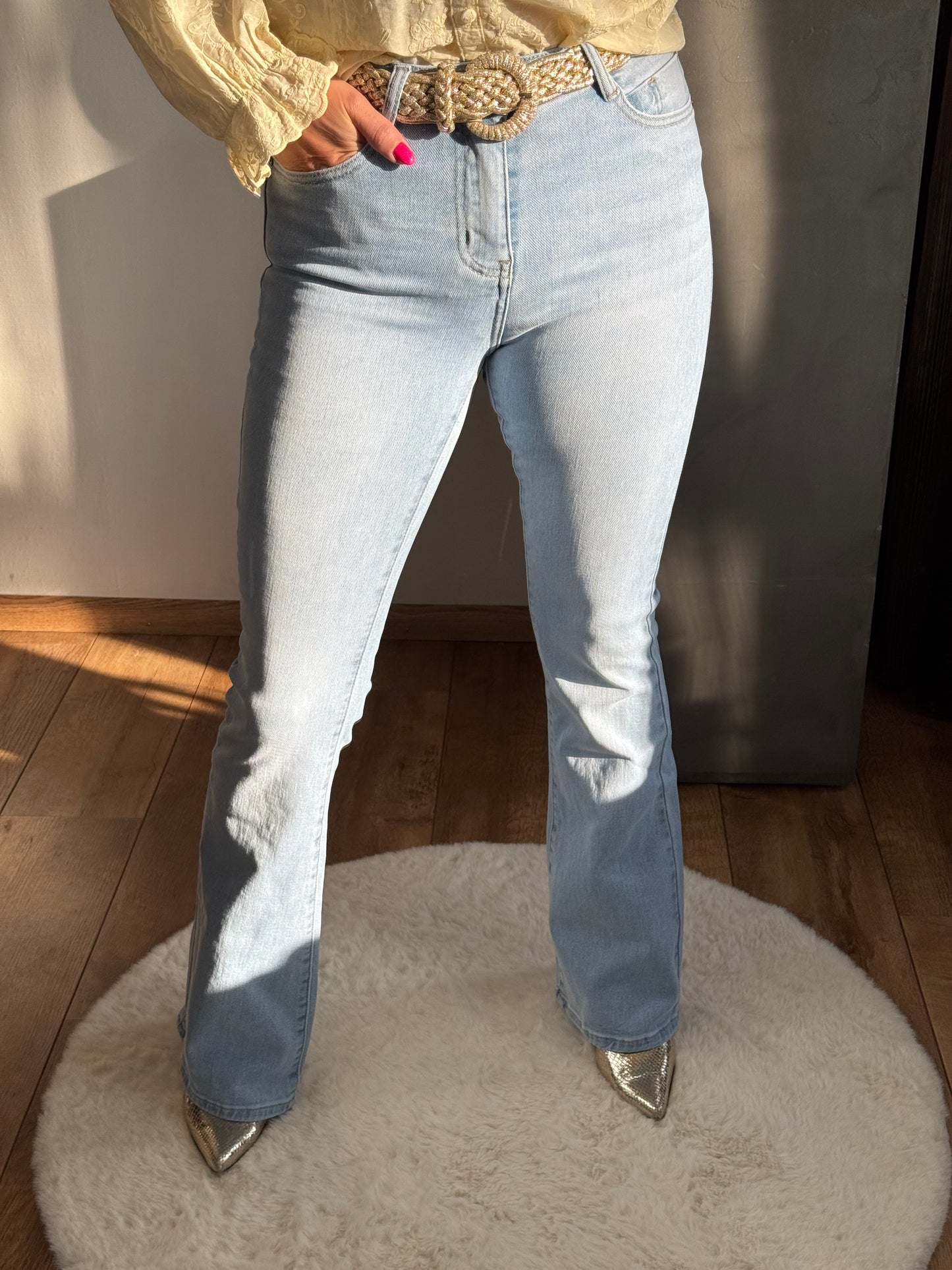 Jeans flared Hello Miss