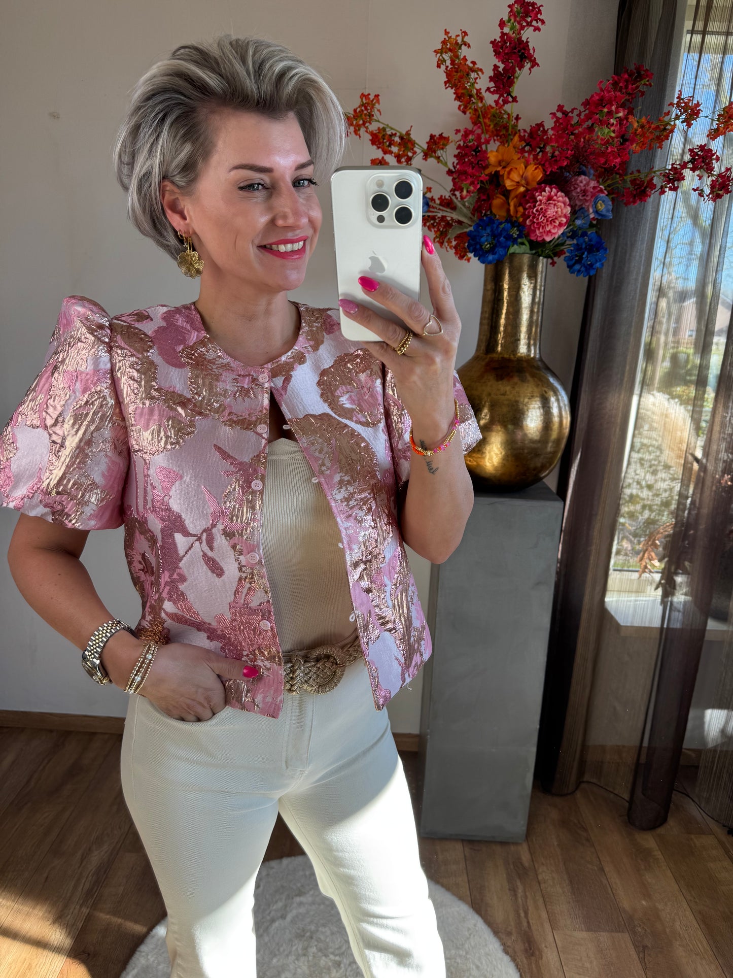 Top Juliette pink