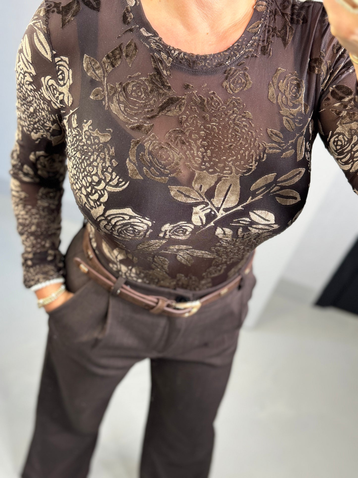 Body top print