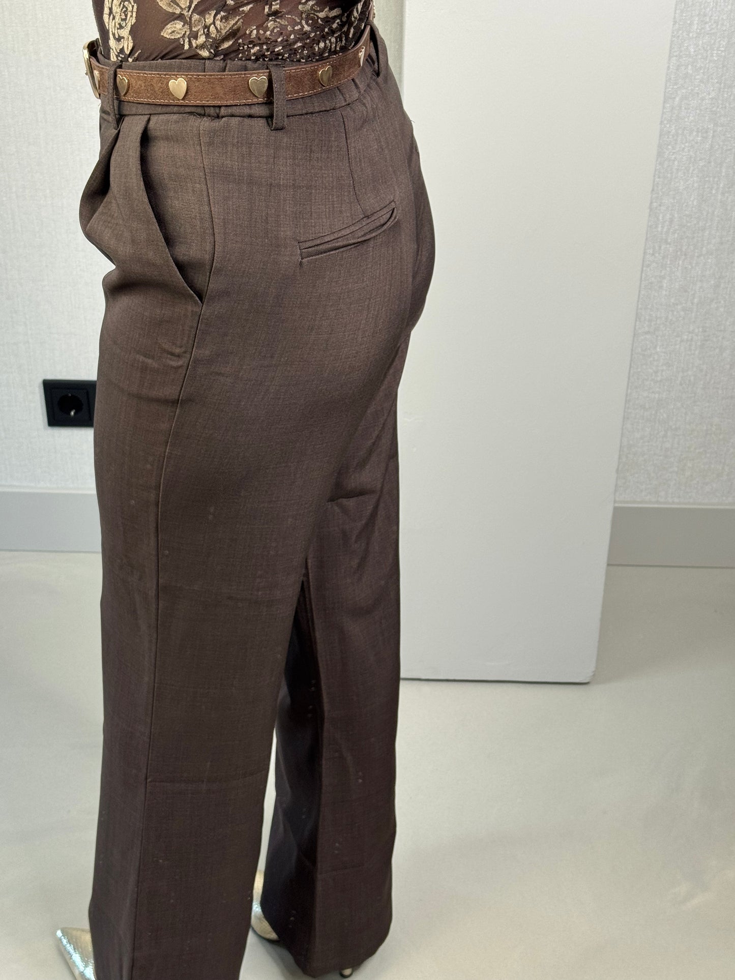 Pantalon bruin
