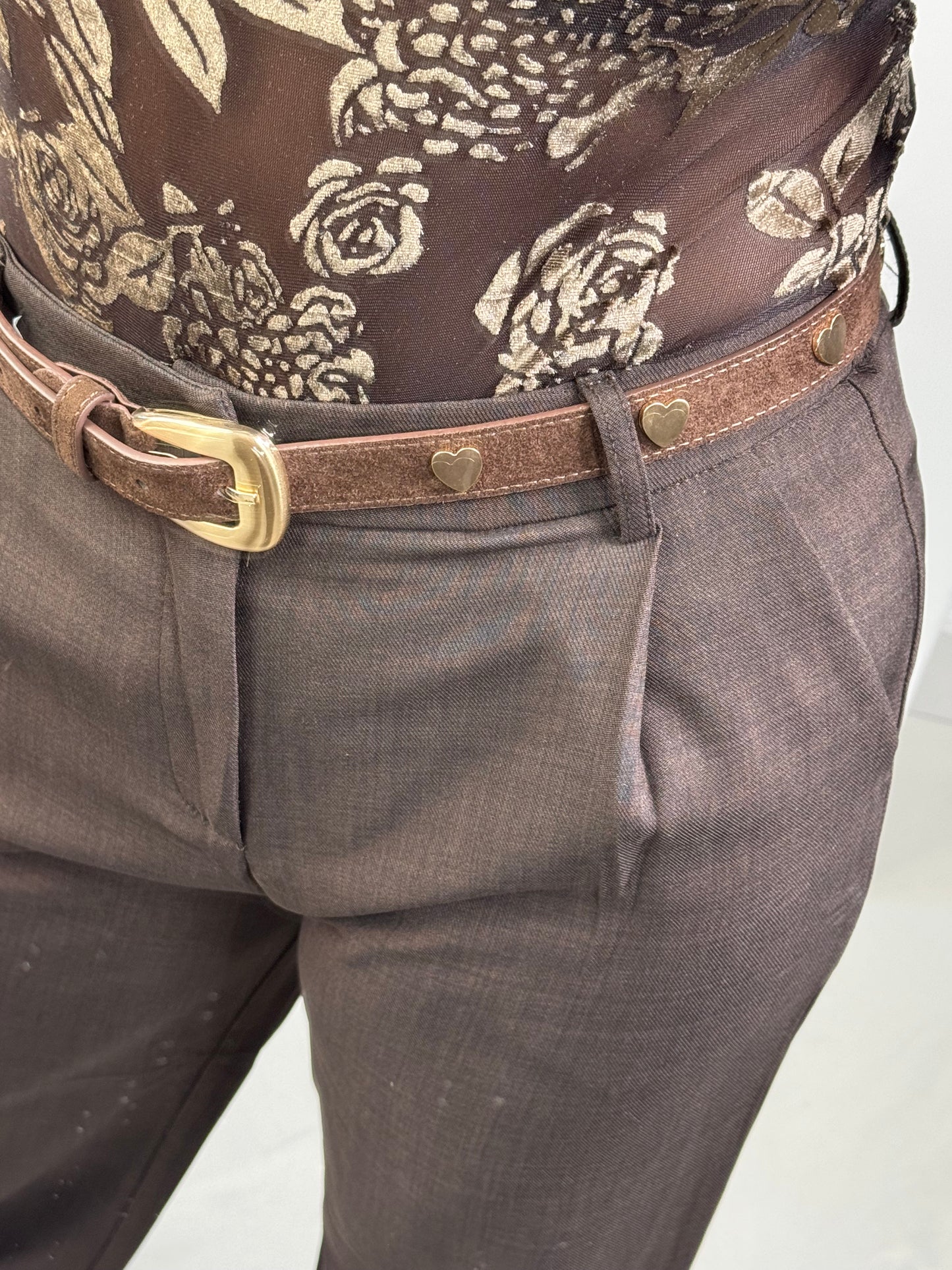 Riem suède hartjes
