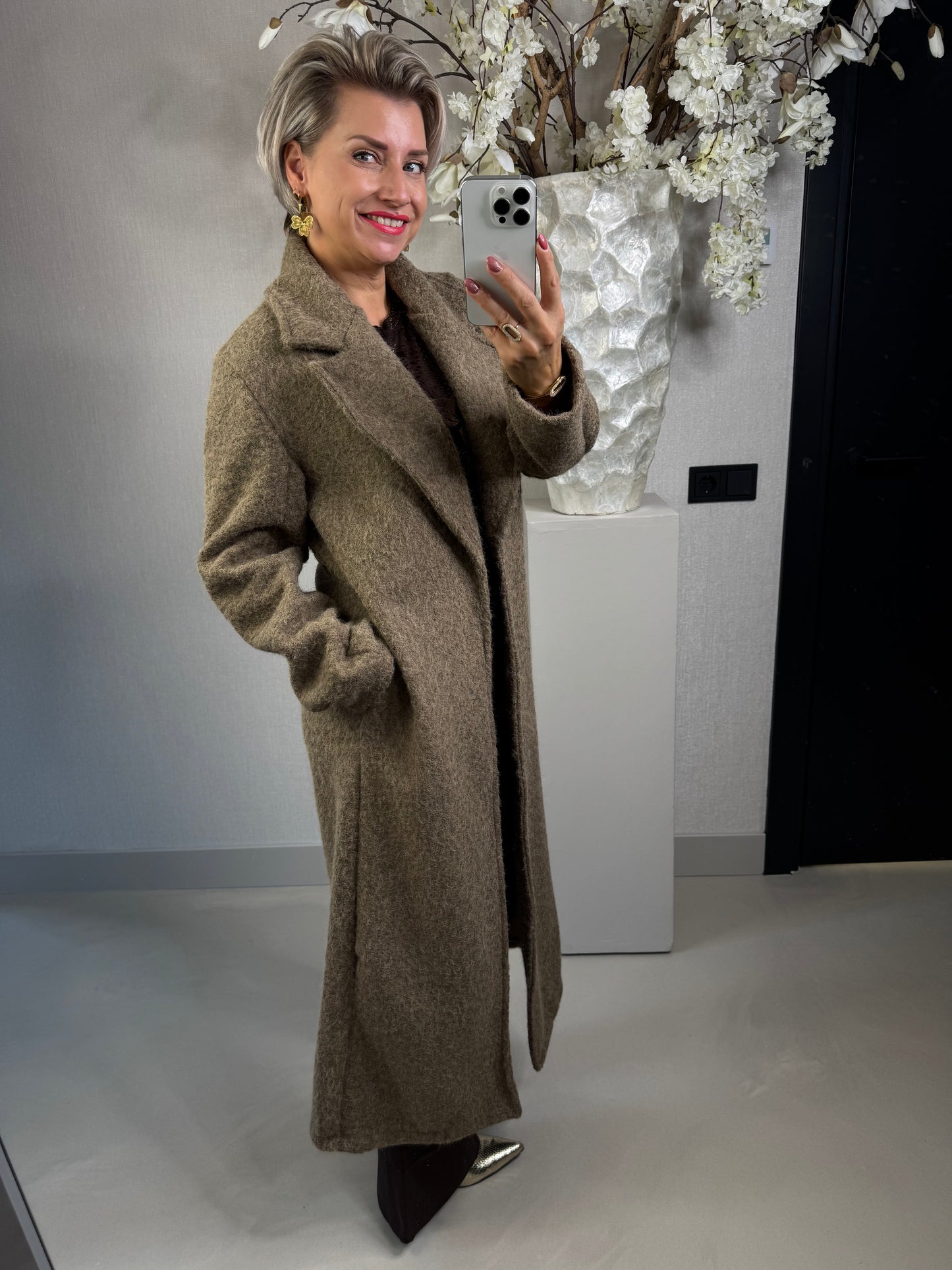 Vest Mary taupe