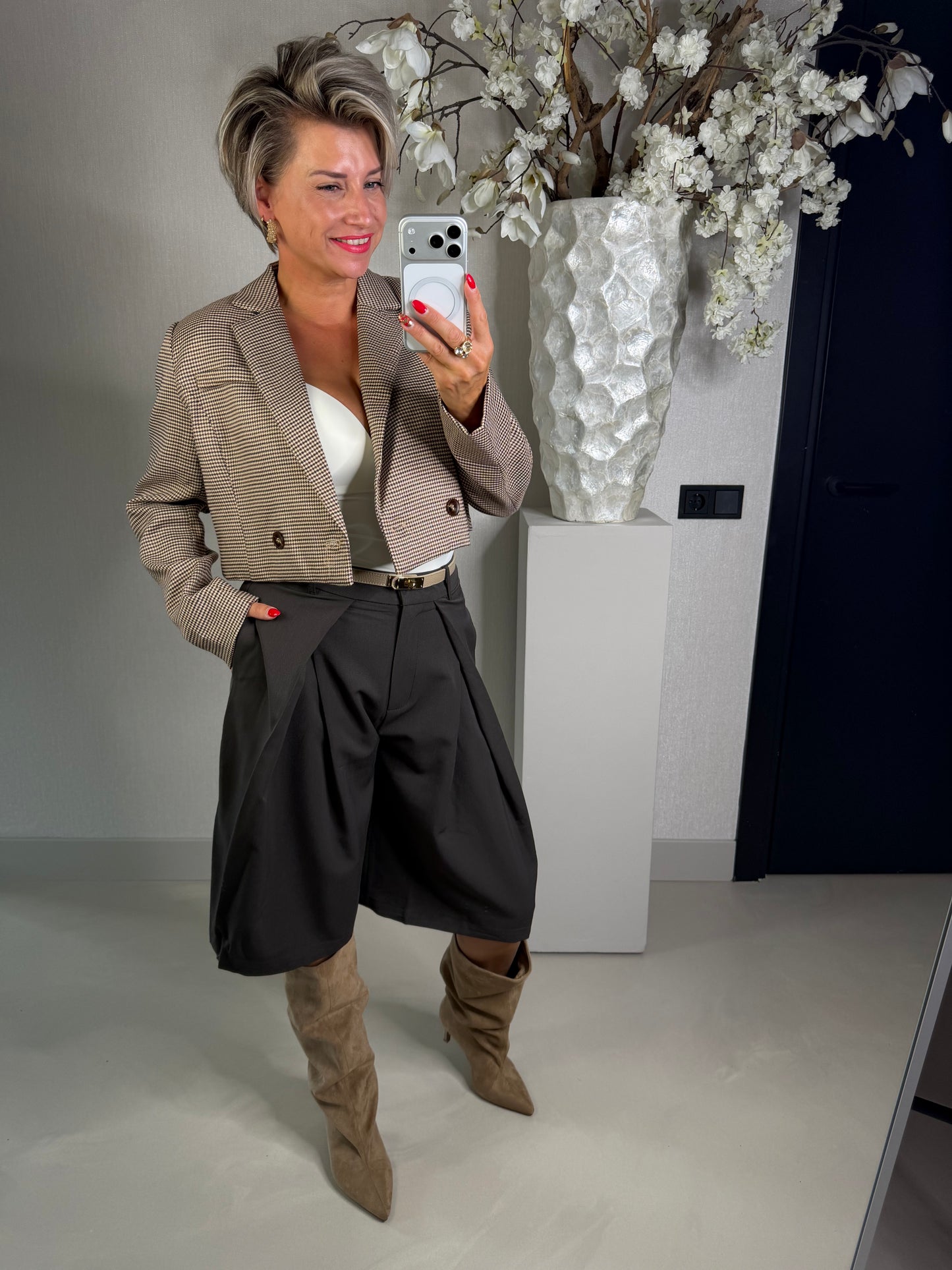 Culotte broek choco