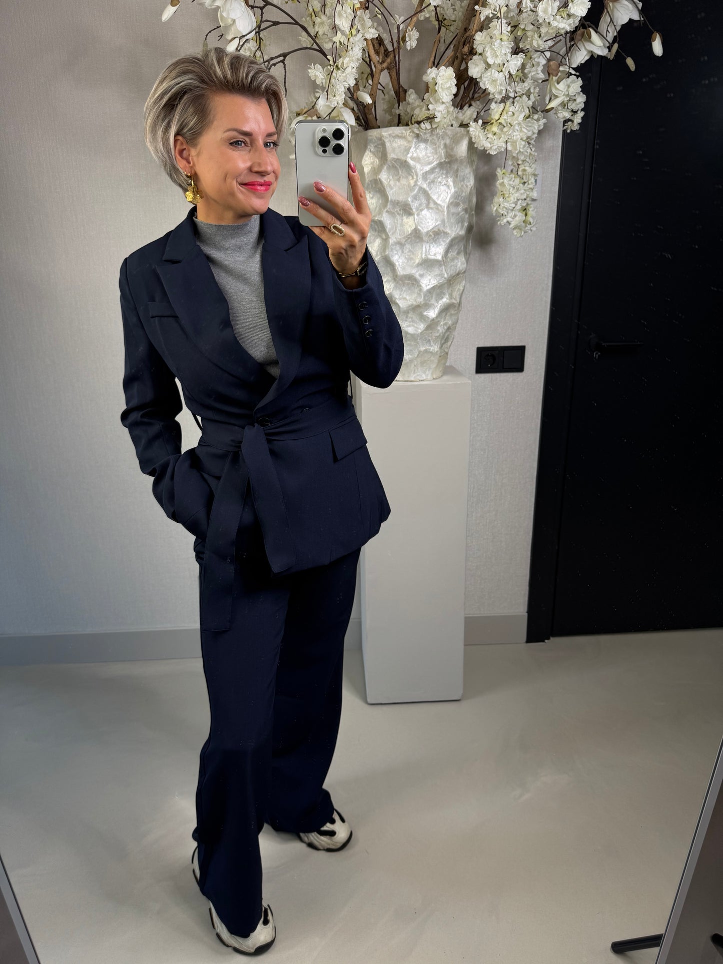 Pantalon blauw
