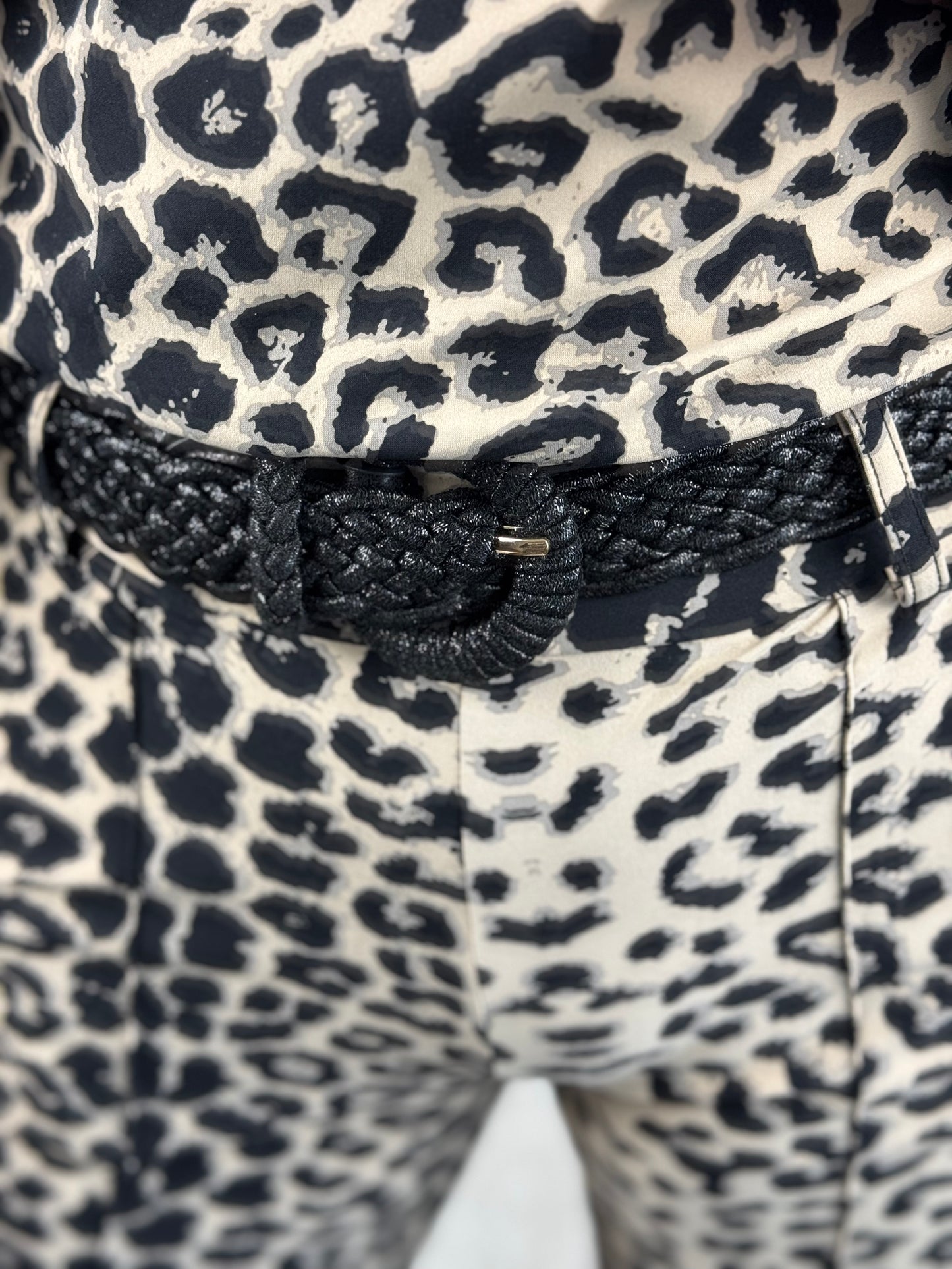 Riem elastisch zwart