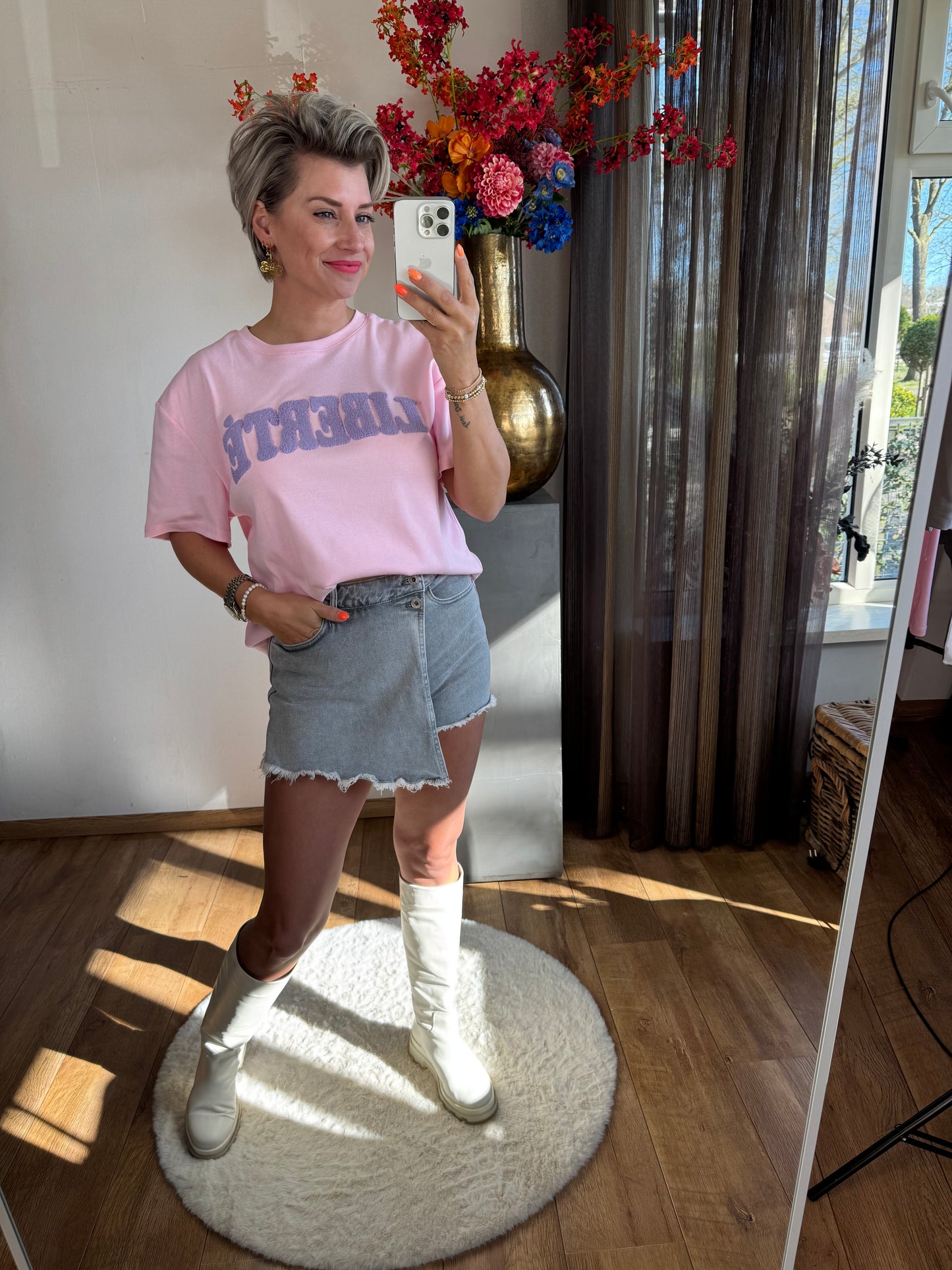 Jeans short hello miss