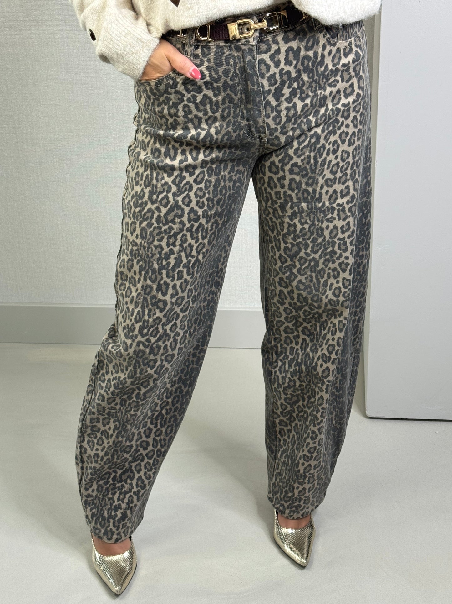Jeans panter balloonfit