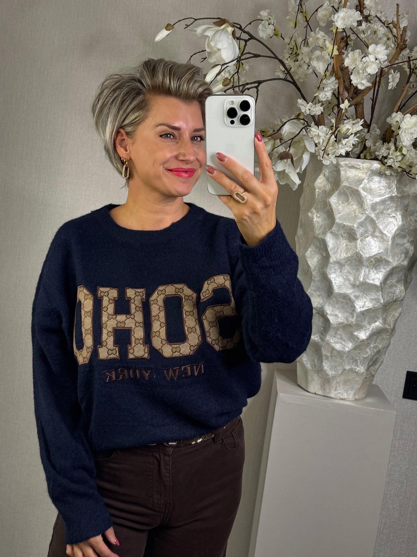 Trui Soho blauw