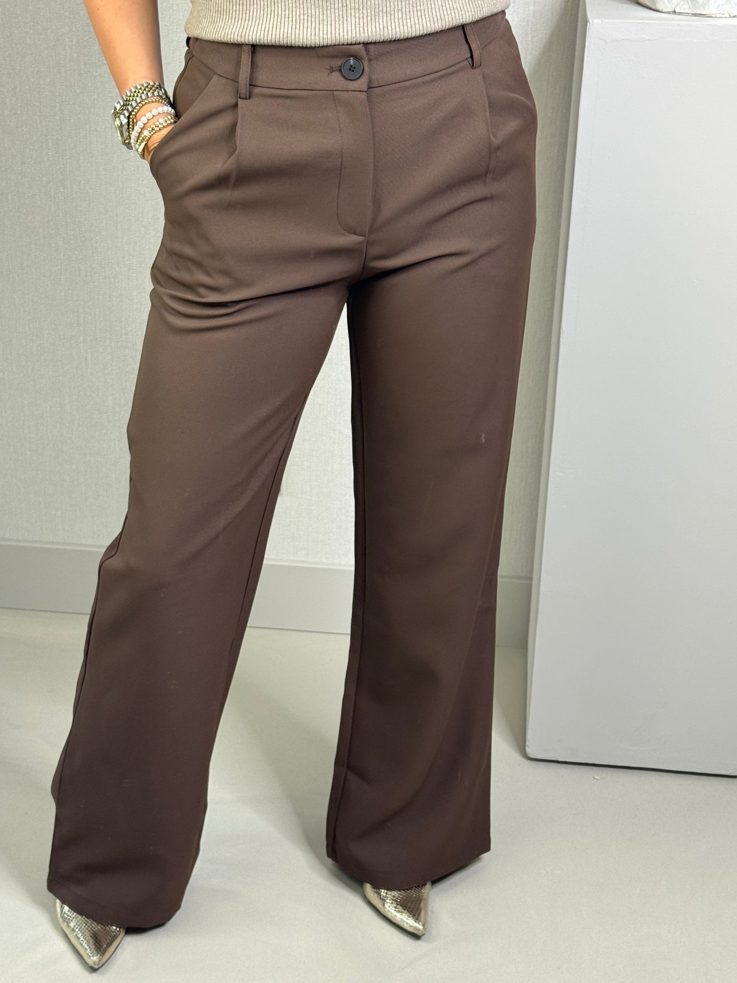Pantalon Marron
