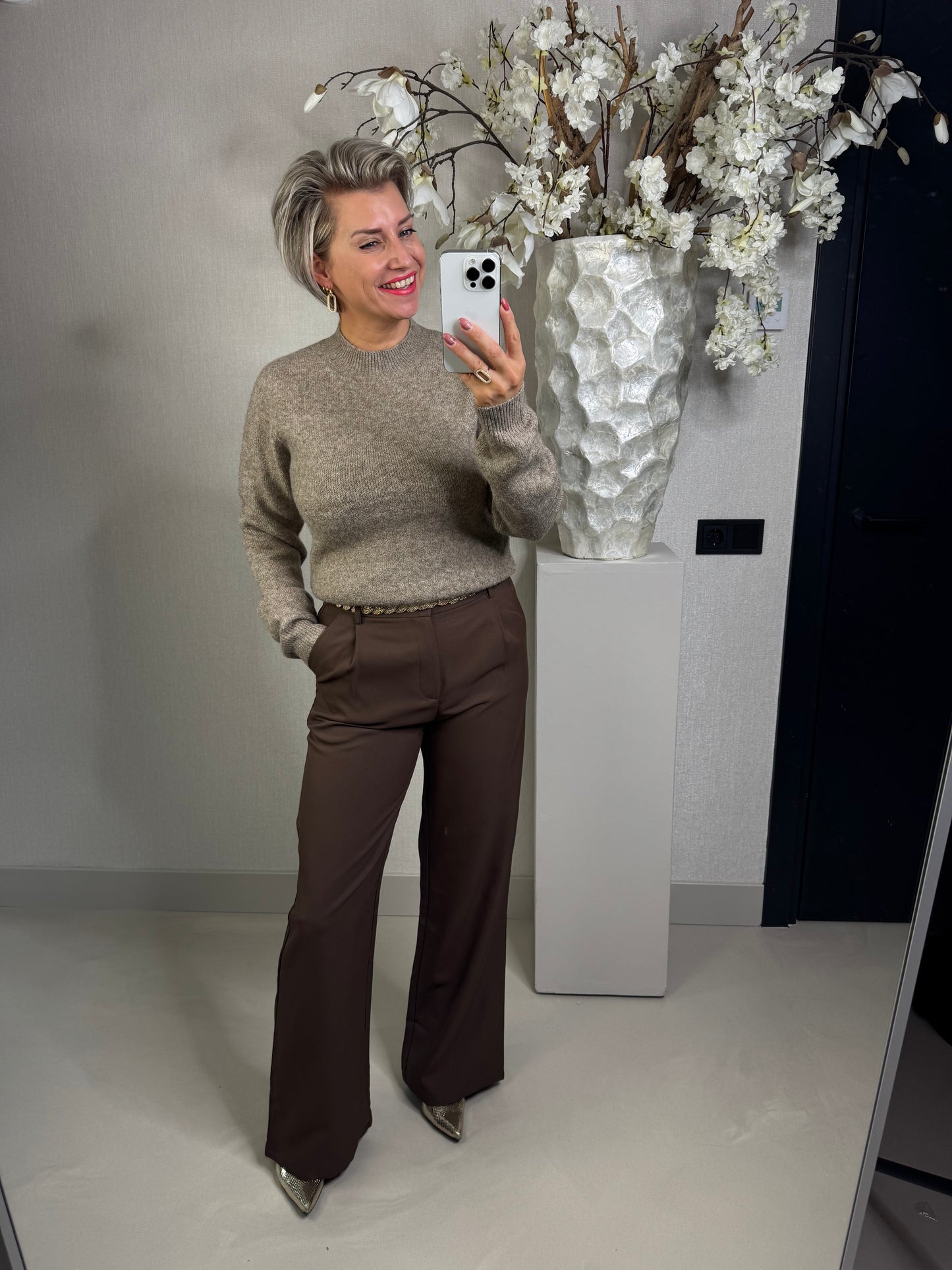 Pantalon Marron