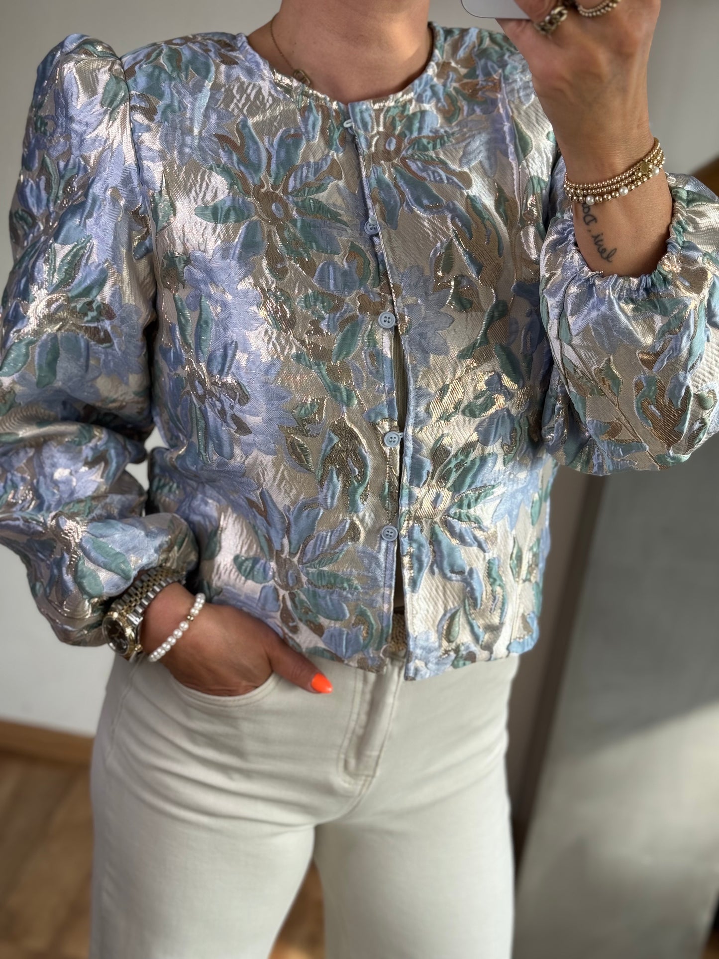 Blouse Amèlie blue