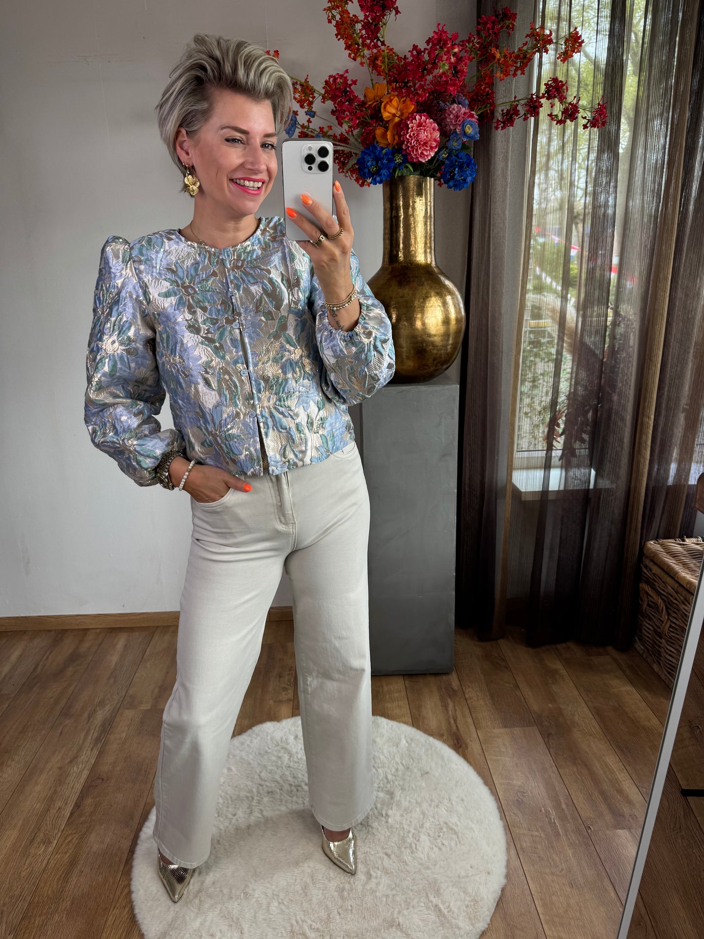 Blouse Amèlie blue