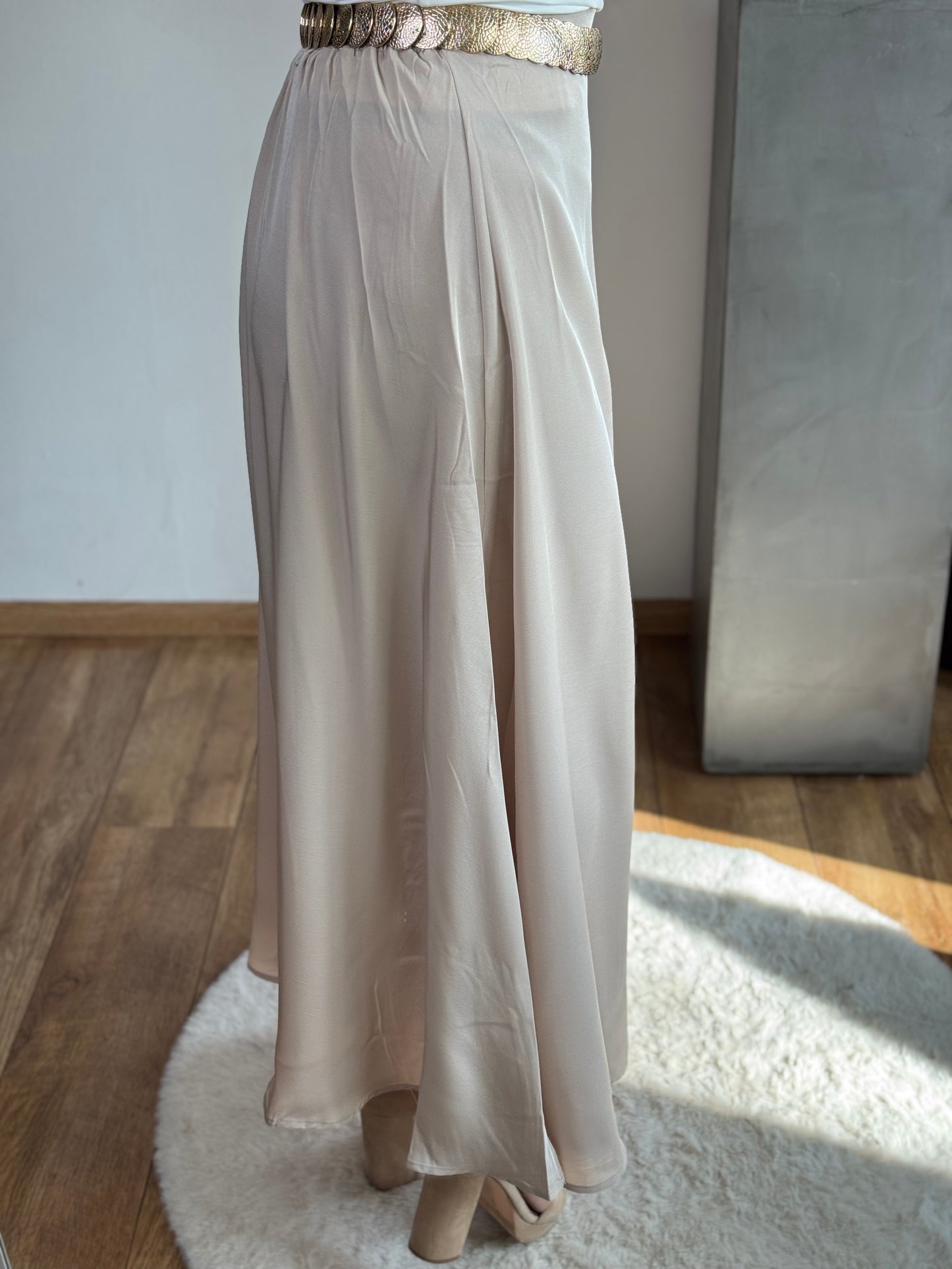 Rok lang beige