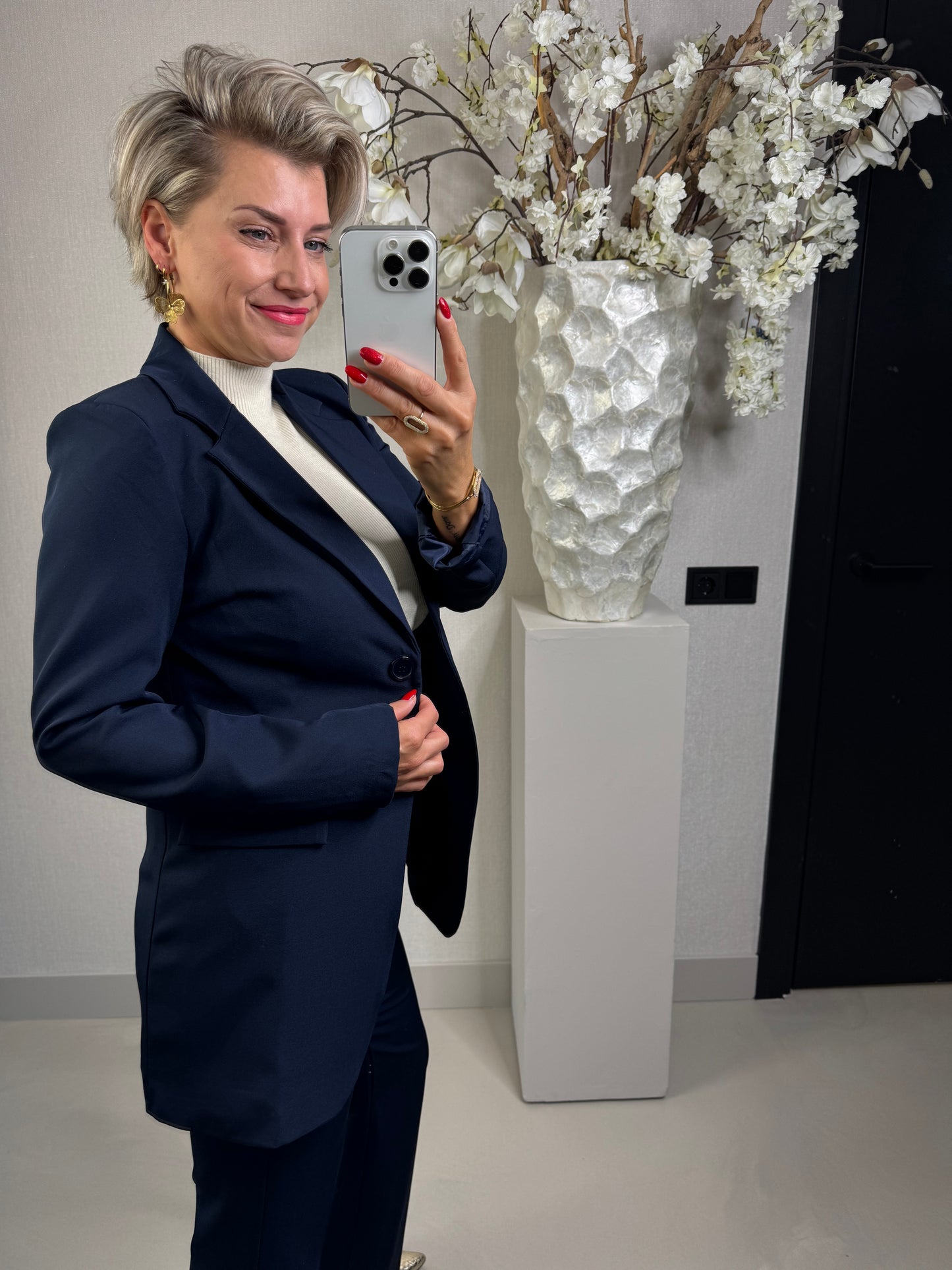 Blazer Biba blauw