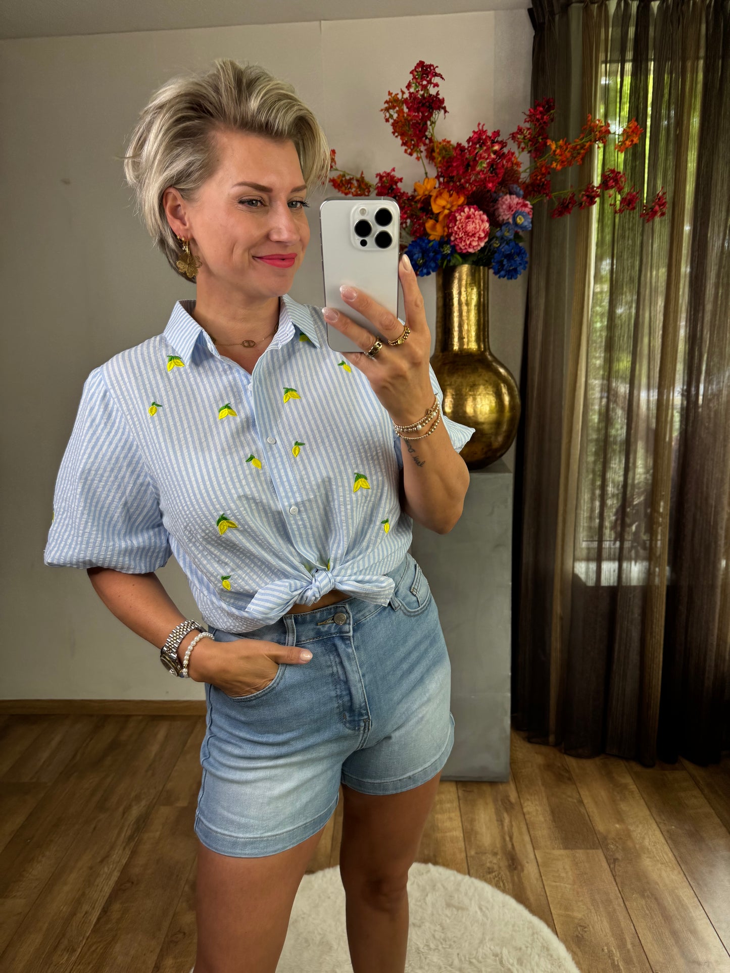 Blouse citroen