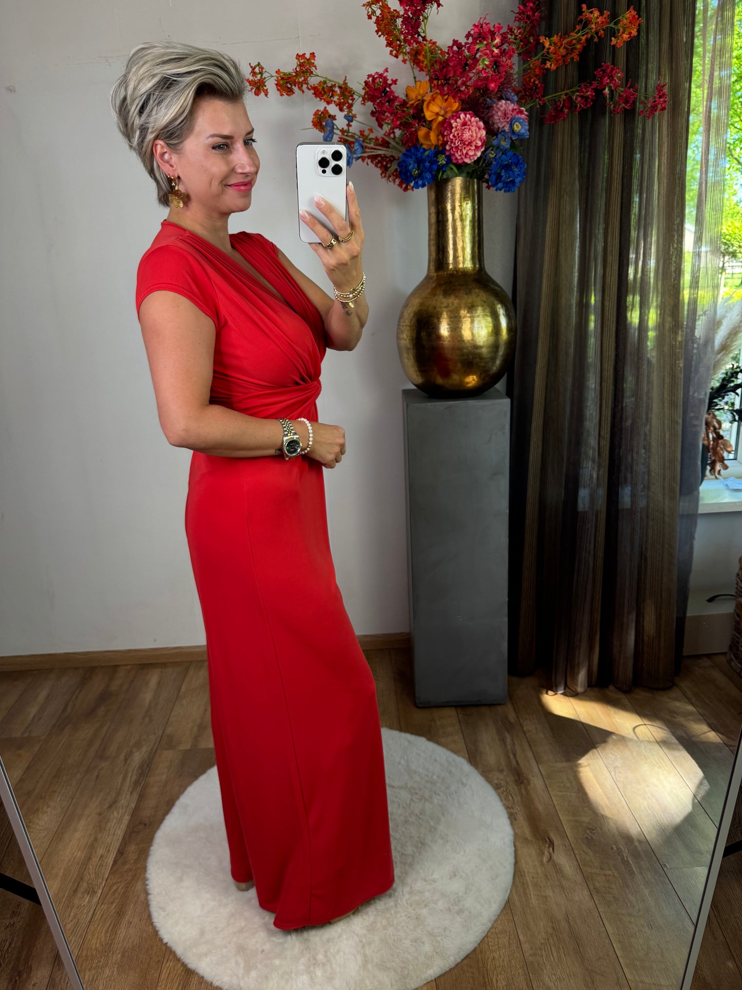 Jumpsuit Troiska rood