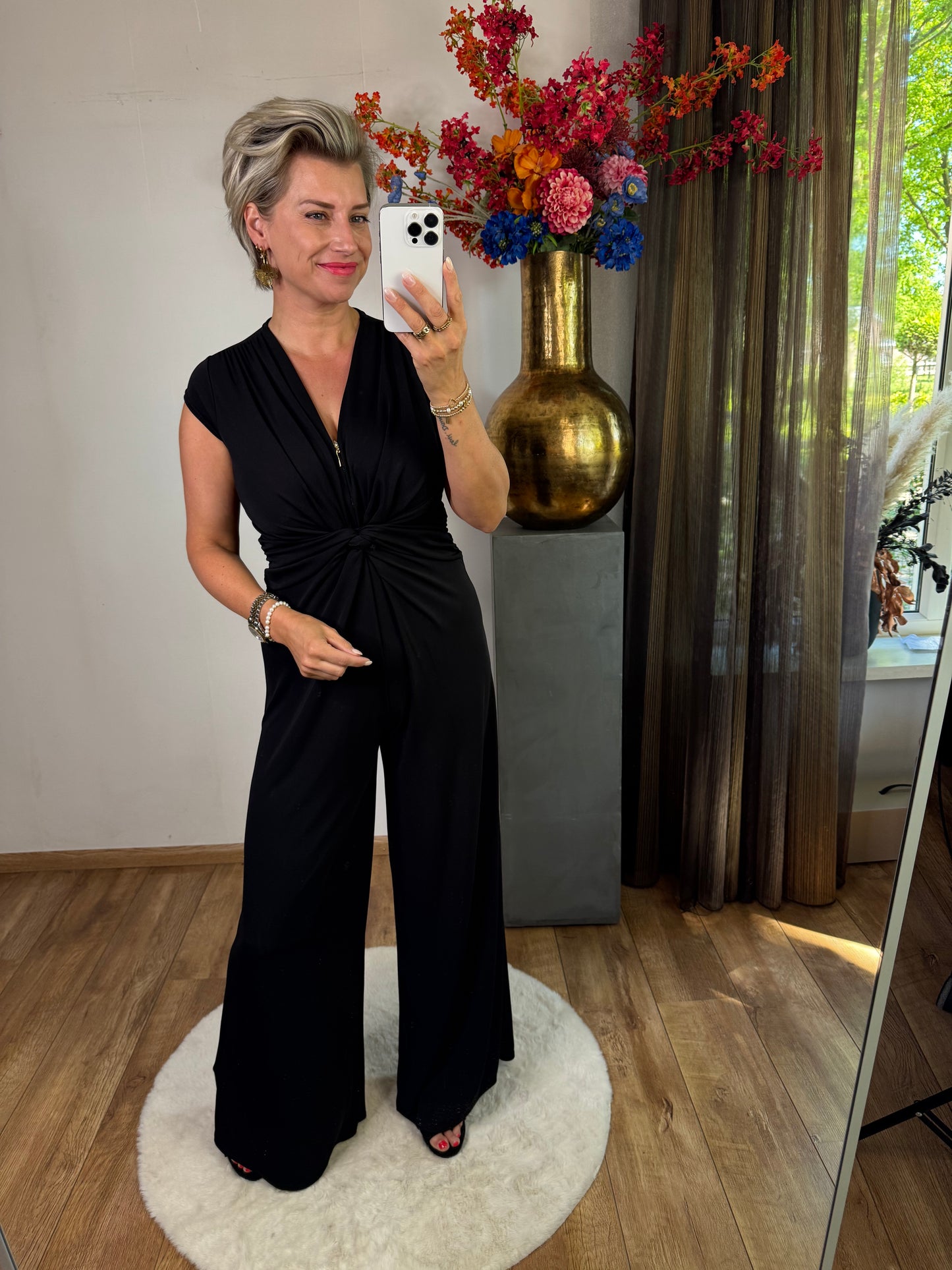 Jumpsuit Troiska zwart