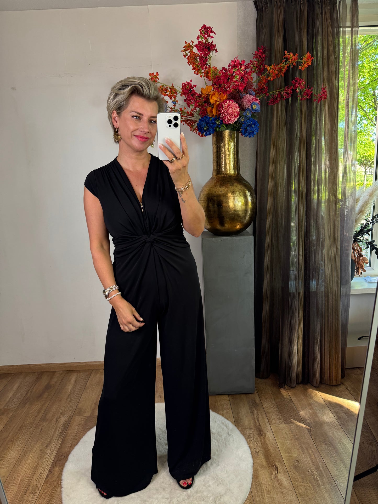 Jumpsuit Troiska zwart