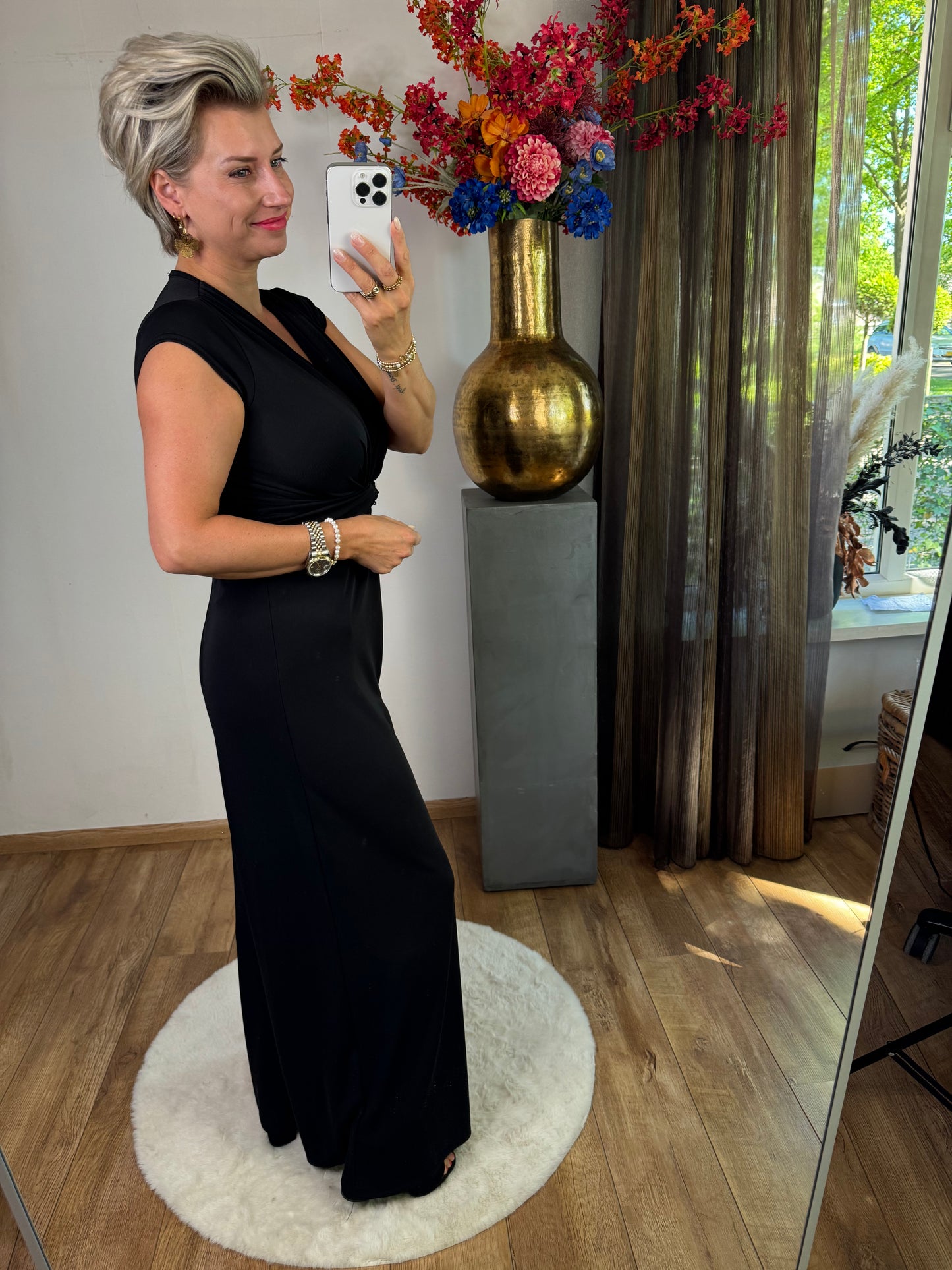 Jumpsuit Troiska zwart