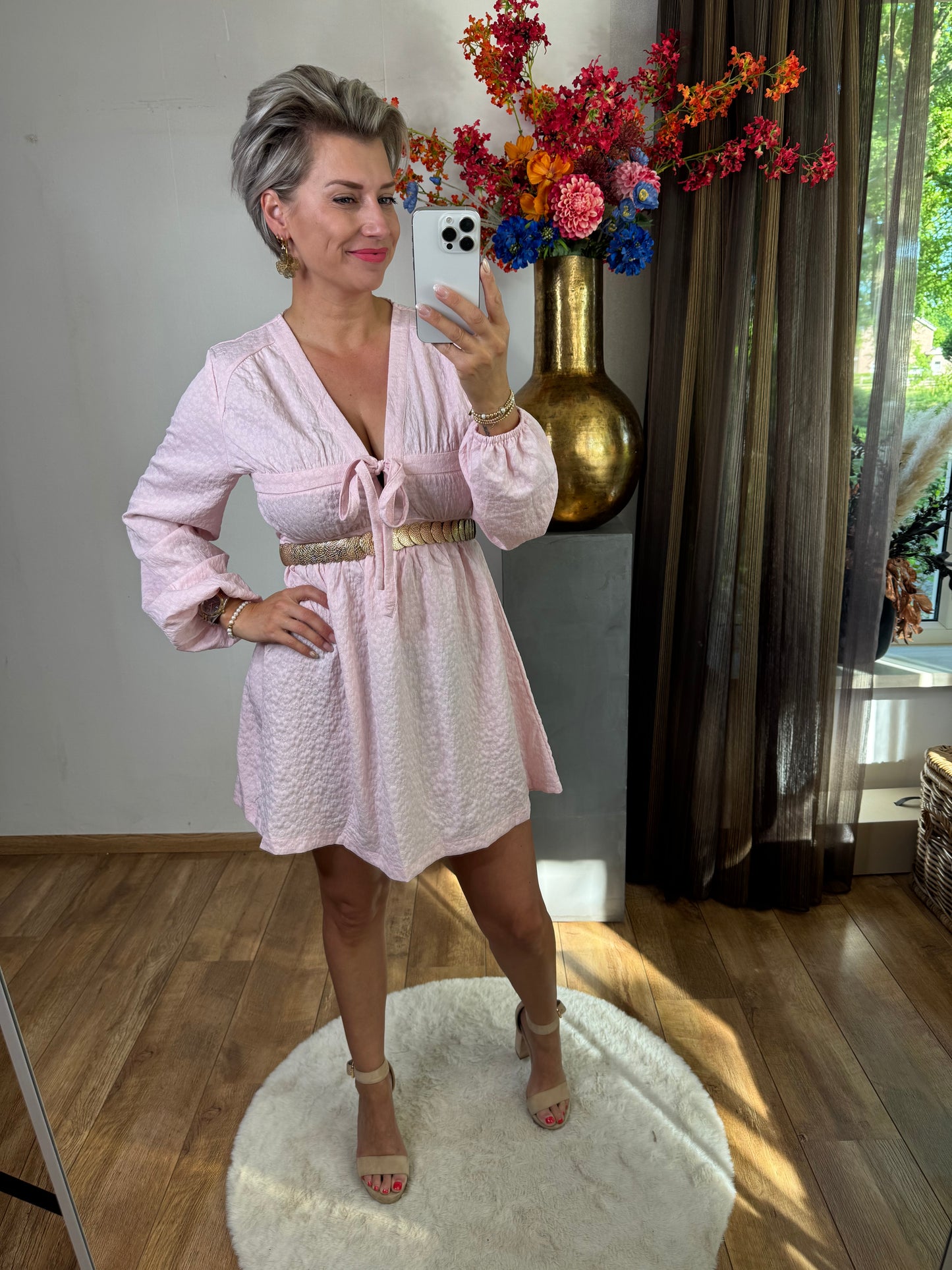Jurk pink Lady