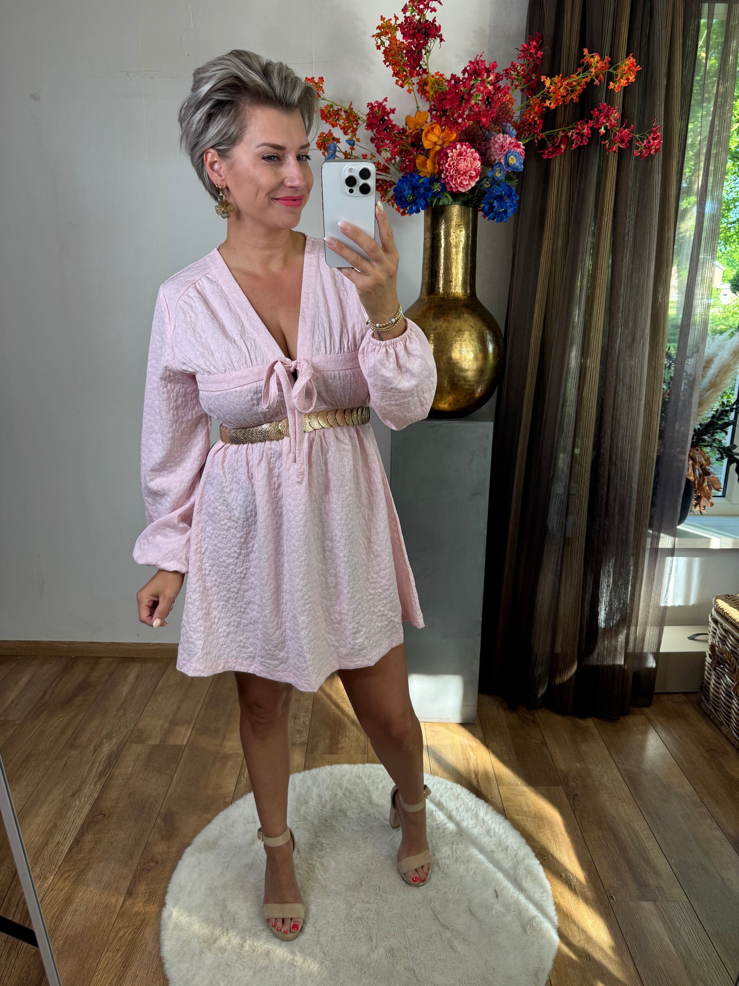 Jurk pink Lady