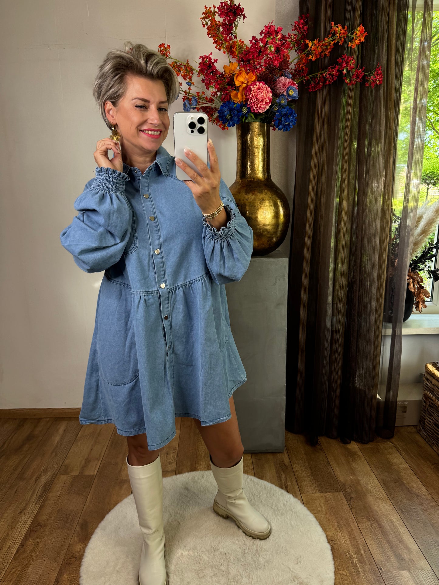 Jeans jurk Jessy
