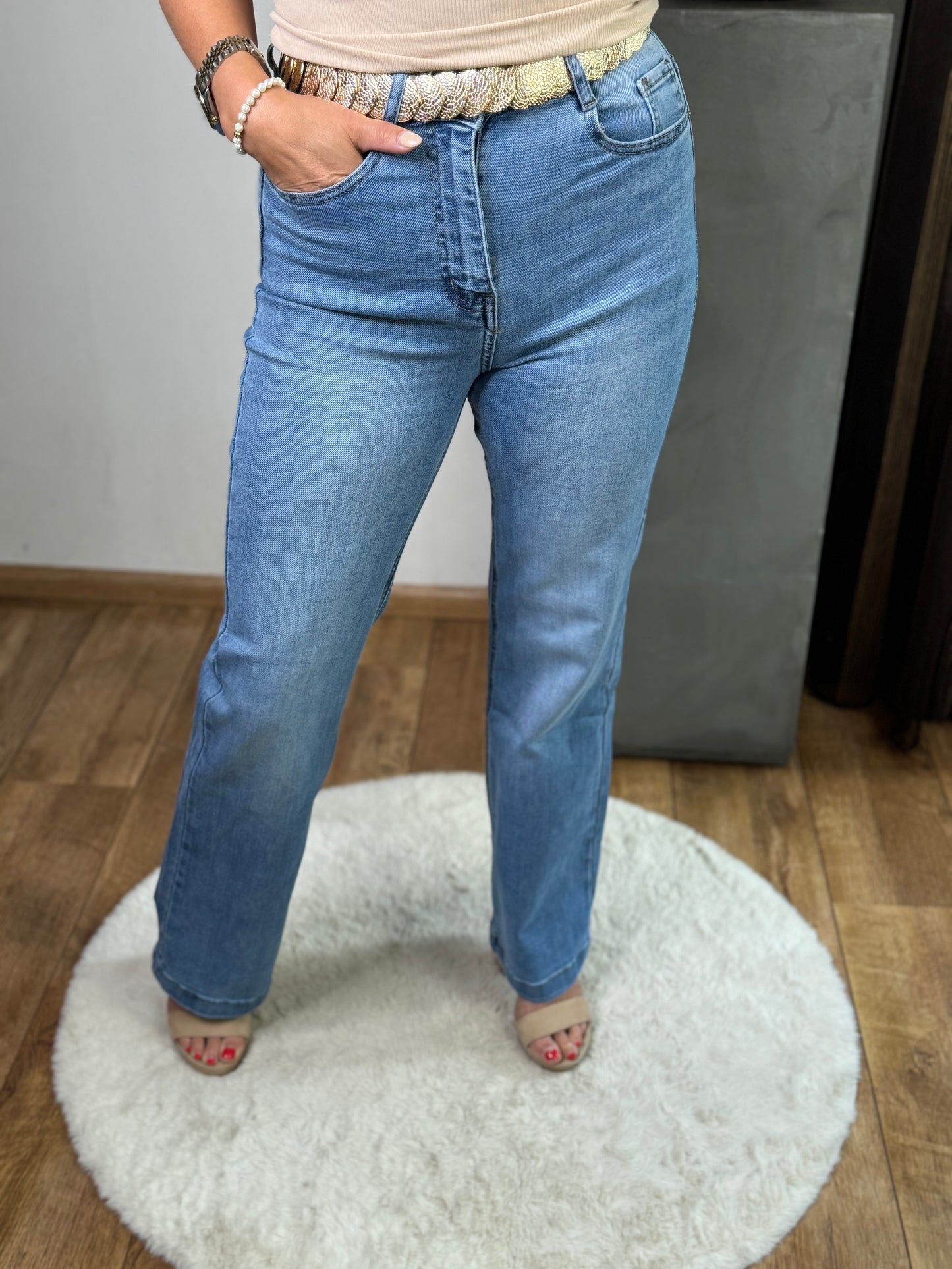 Jeans flared Pipa